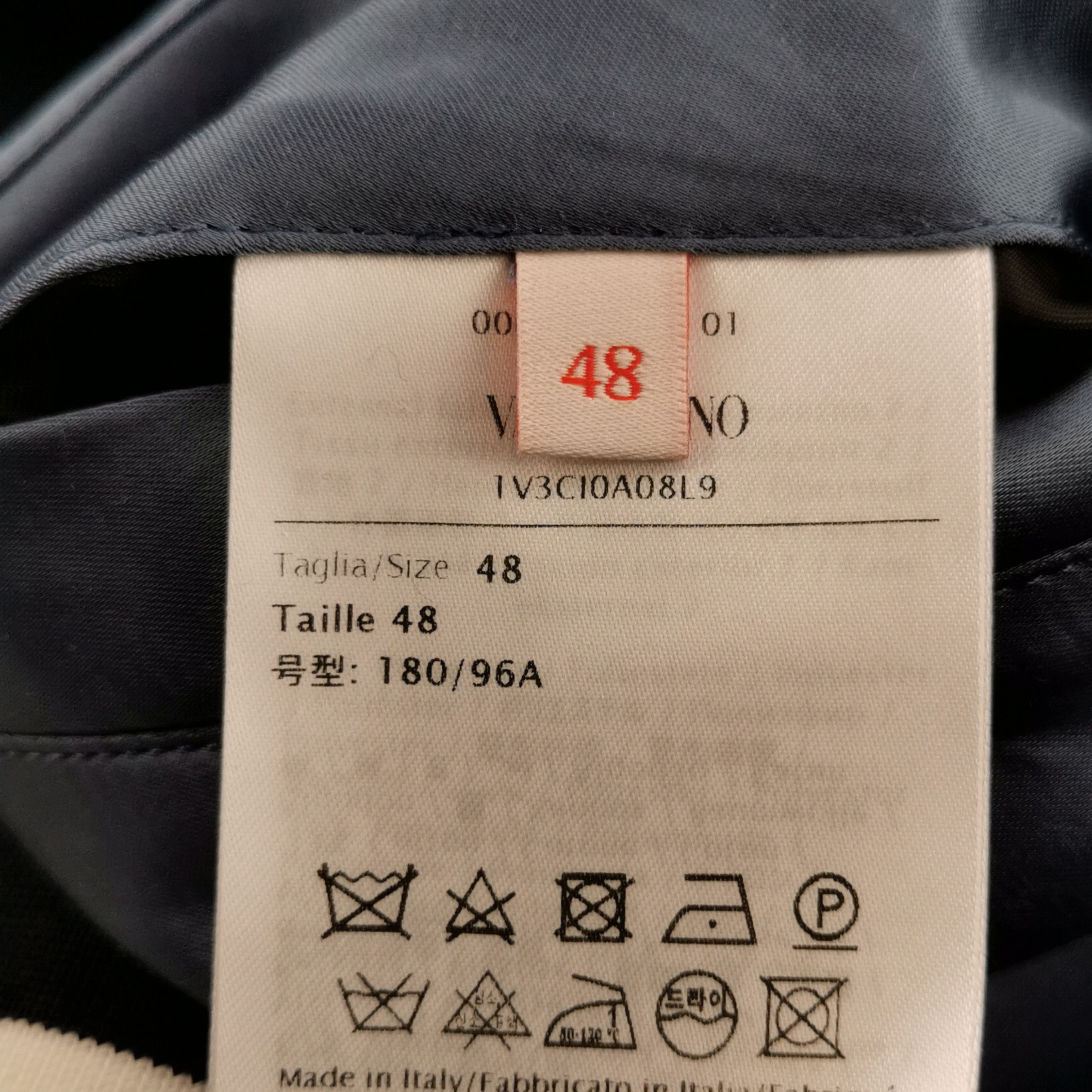 Valentino Valentino Logo Varsity Bomber Jacket 48 Size US M / EU 48-50 / 2 - 8 Thumbnail