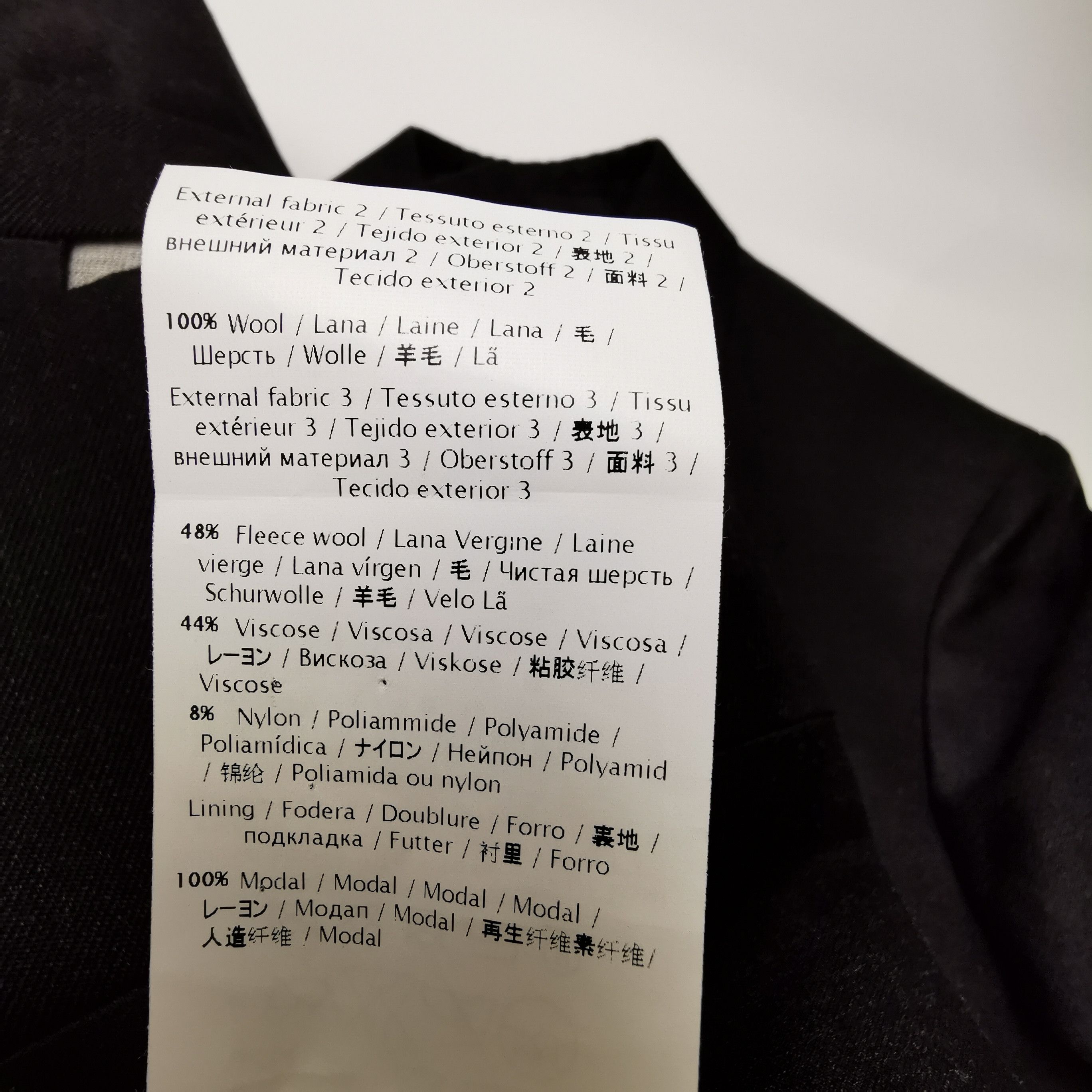 Valentino Valentino Wool-Silk Blend Blazer Size 34R Size 34R - 9 Thumbnail