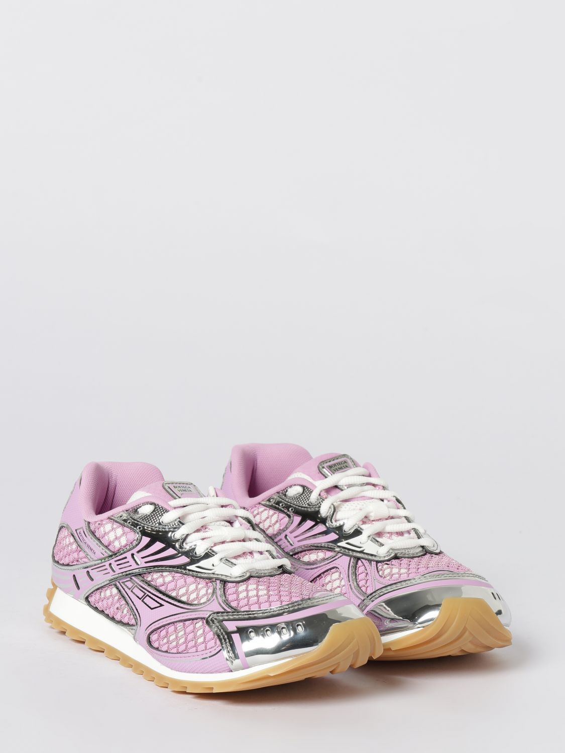 Bottega Veneta Bottega Veneta Sneakers Woman Pink Size US 8 / IT 38 - 2 Thumbnail