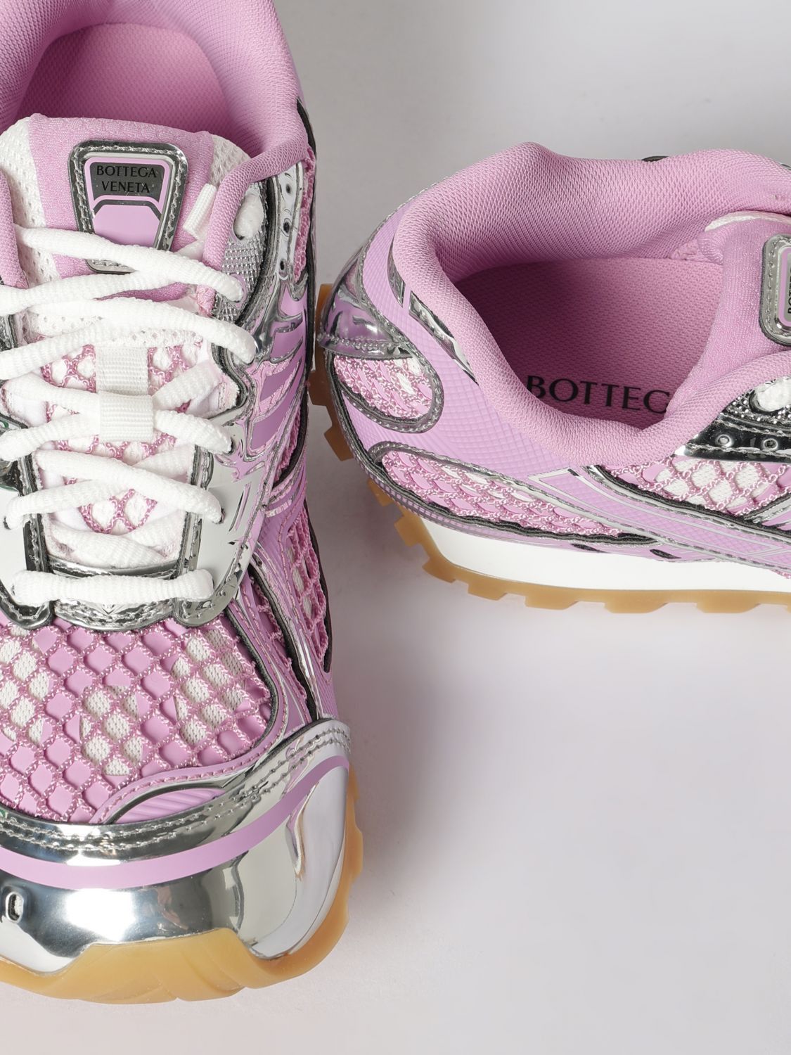 Bottega Veneta Bottega Veneta Sneakers Woman Pink Size US 8 / IT 38 - 4 Thumbnail