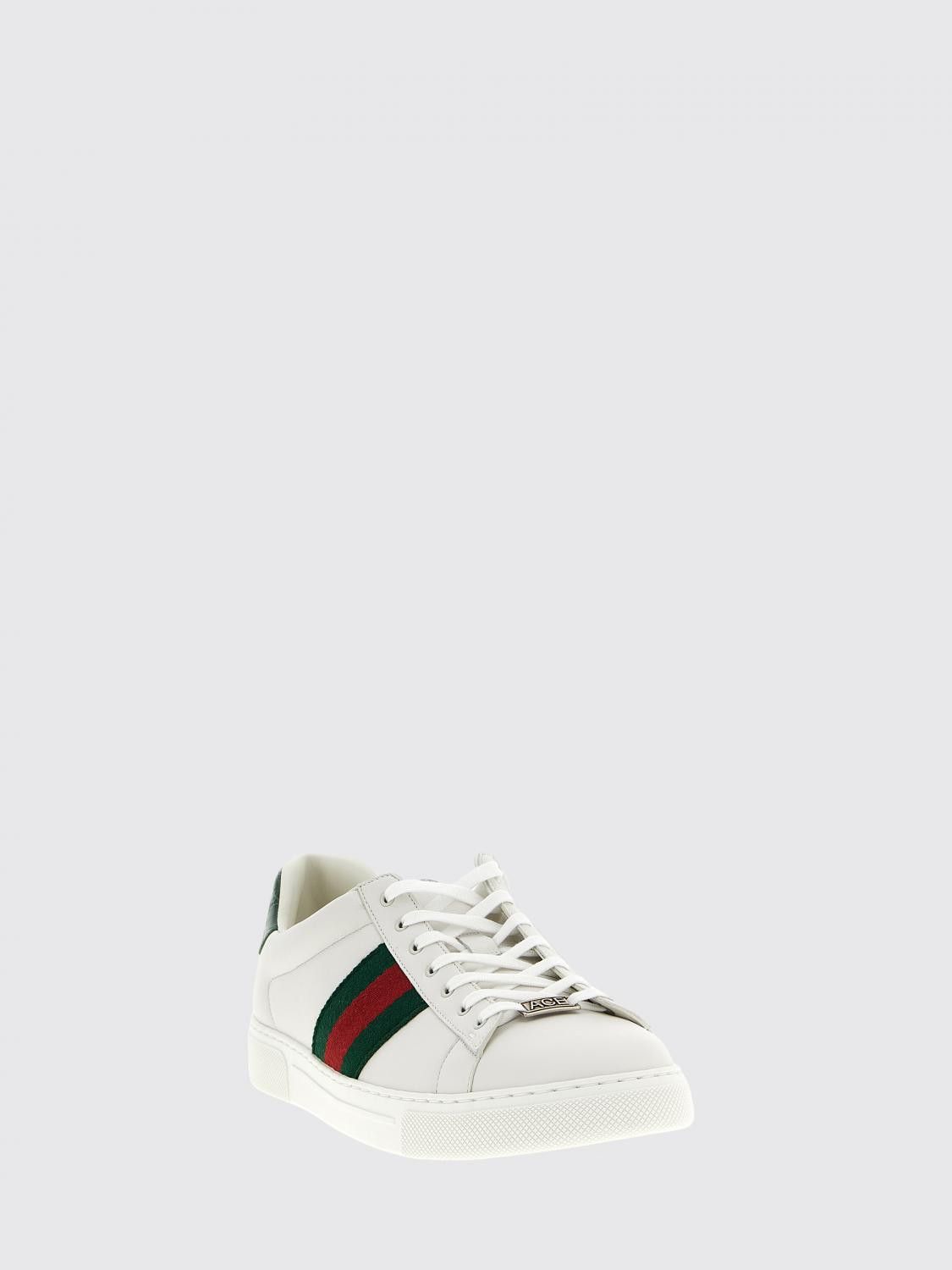 Gucci Gucci Sneakers Men White Size US 13 / EU 46 - 2 Thumbnail