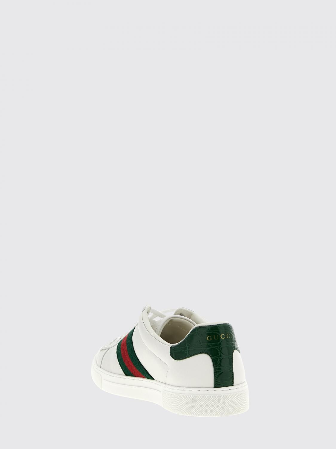 Gucci Gucci Sneakers Men White Size US 13 / EU 46 - 3 Thumbnail