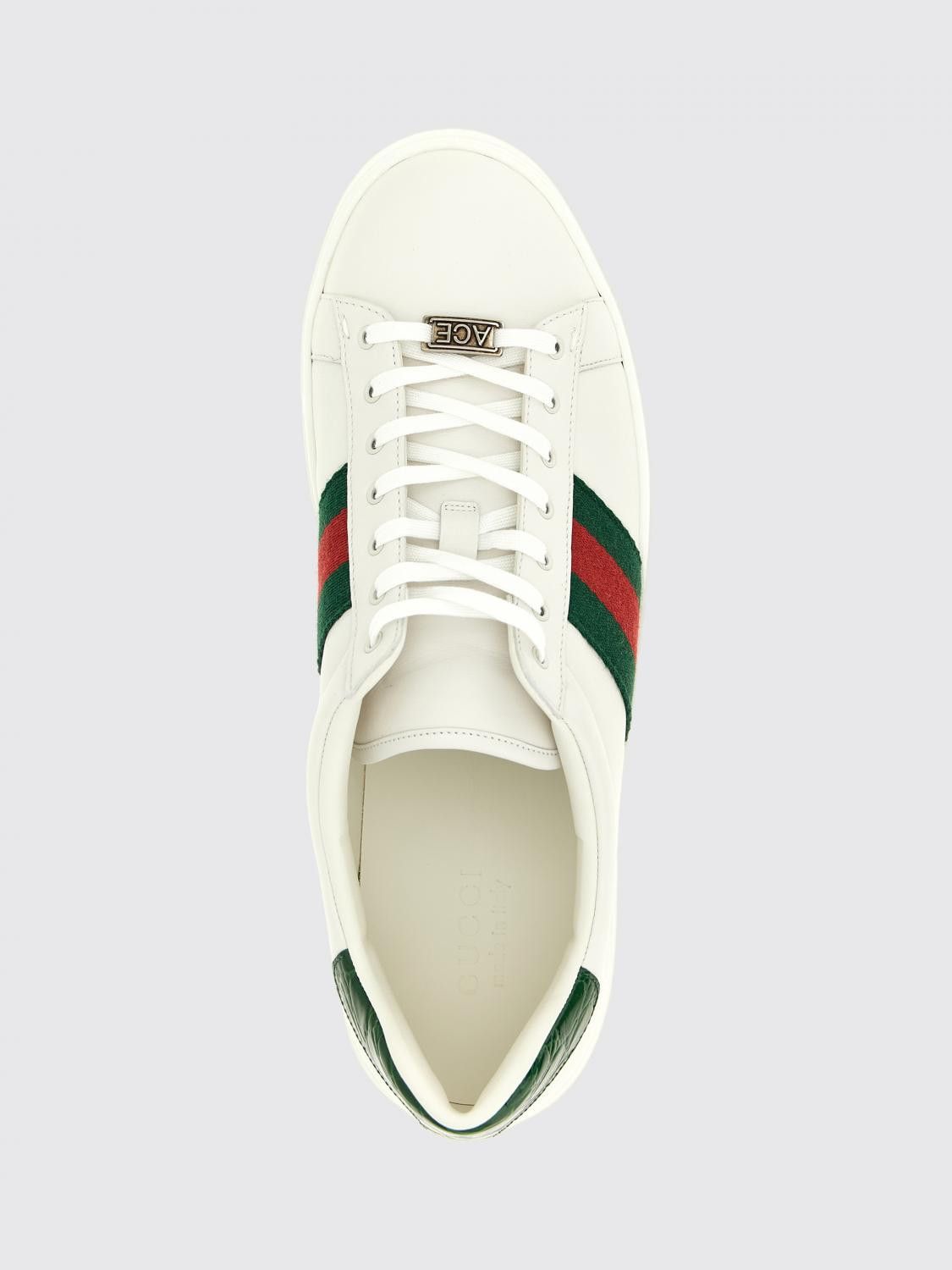 Gucci Gucci Sneakers Men White Size US 13 / EU 46 - 4 Thumbnail