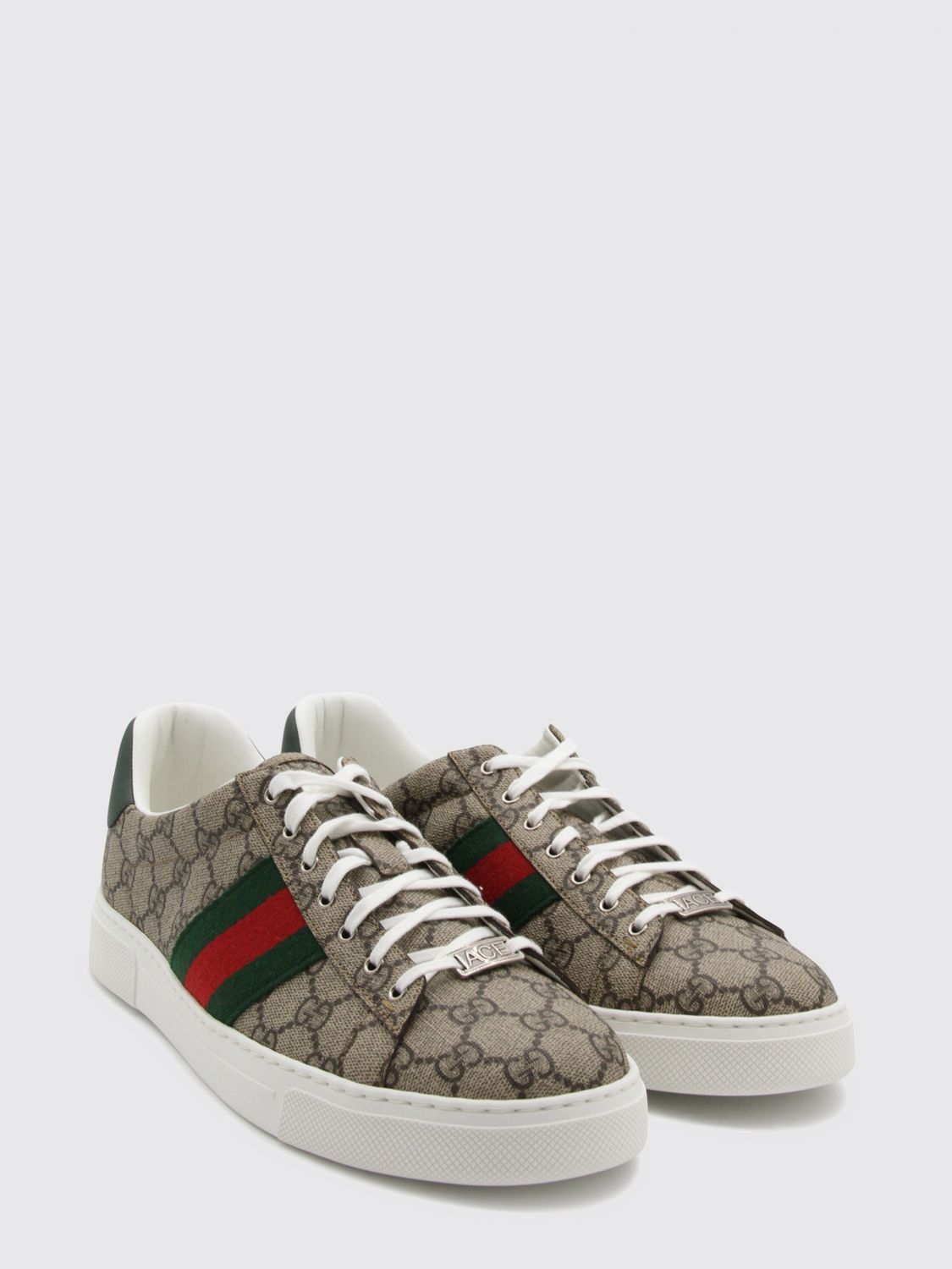 Gucci Gucci Sneakers Men Beige Size US 11.5 / EU 44-45 - 2 Thumbnail