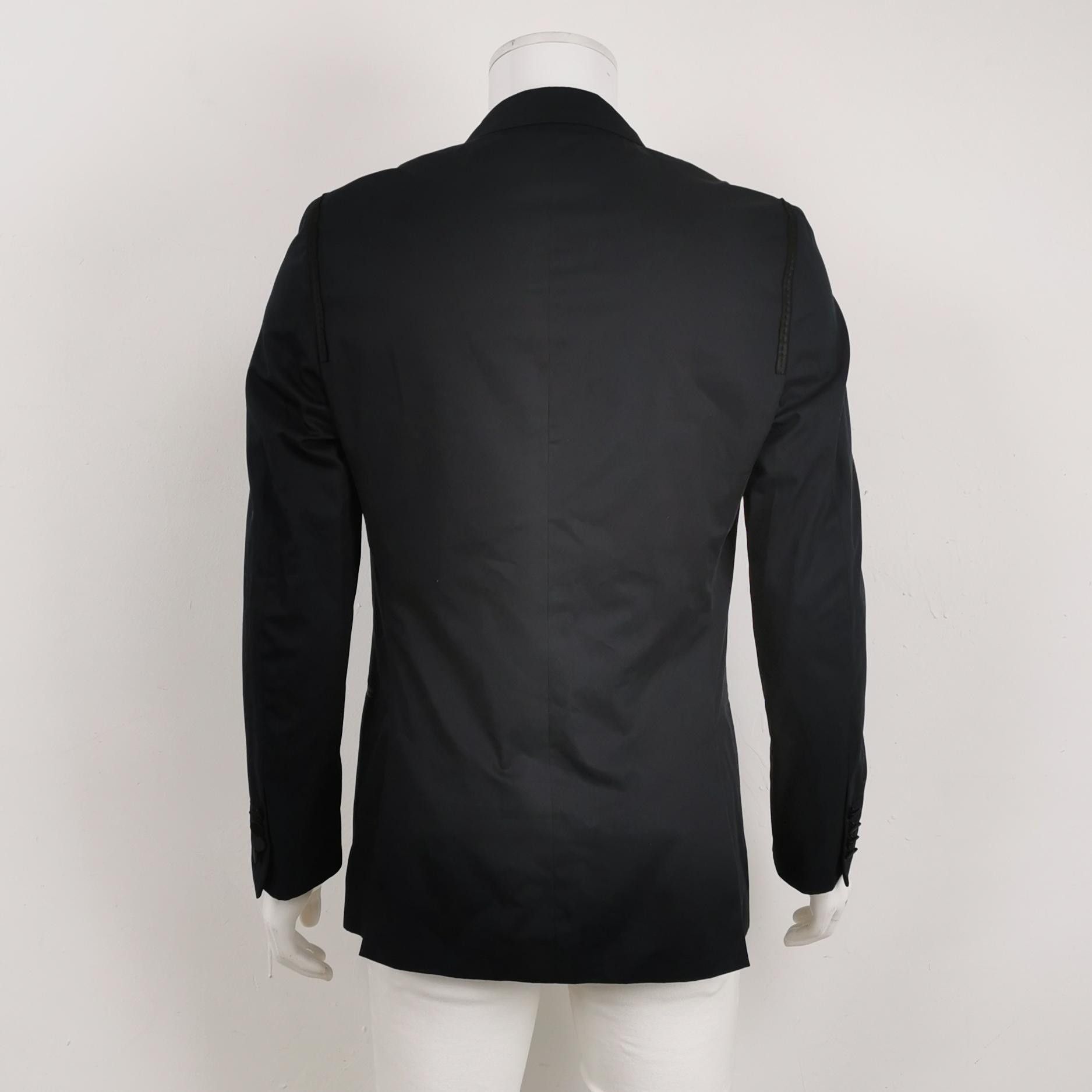 Lanvin Lanvin Cotton Satin Peak Lapel Blazer 40R Size 40R - 3 Thumbnail