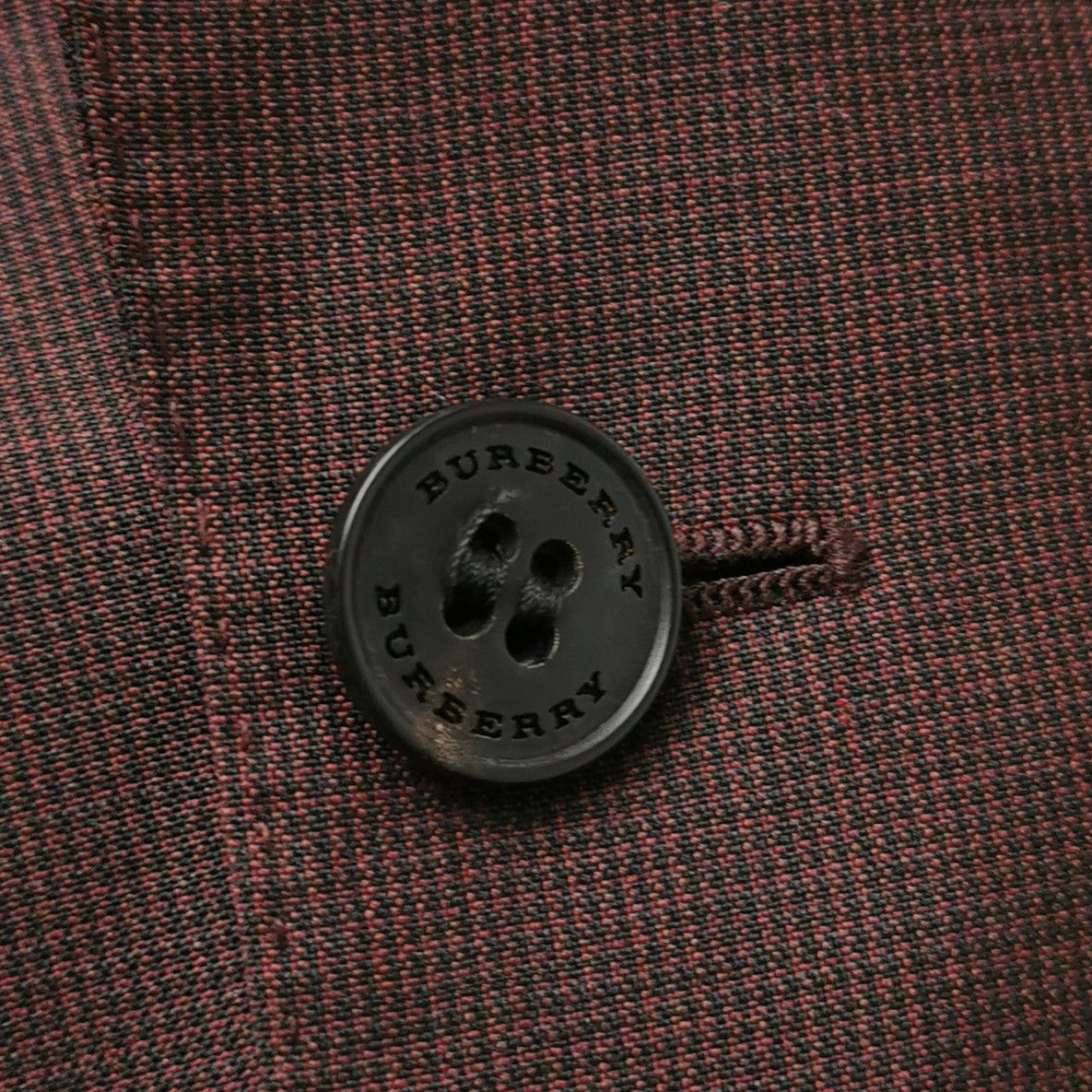 Burberry Burberry Wool Mohair Blend Blazer 34S Size 34S - 4 Thumbnail