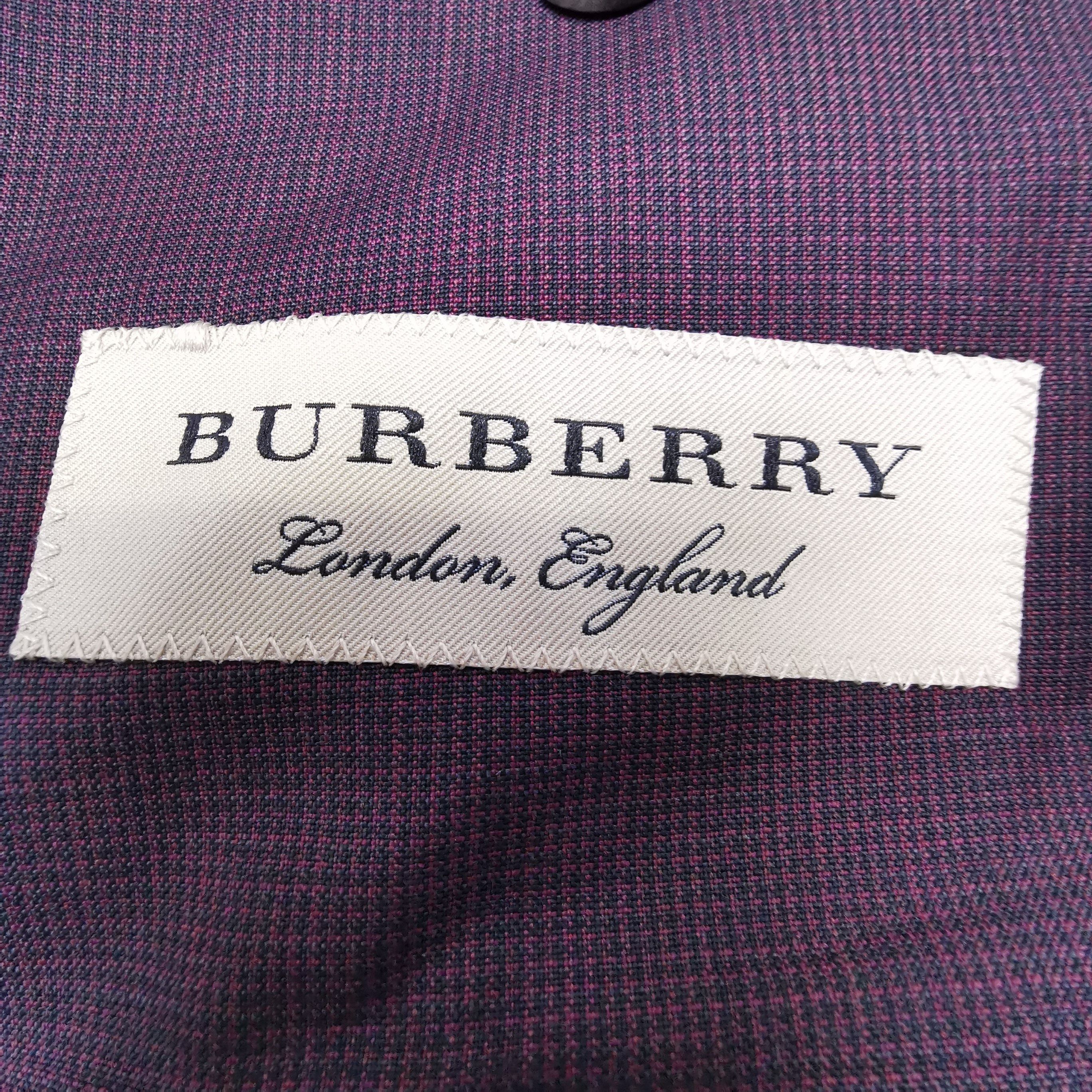 Burberry Burberry Wool Mohair Blend Blazer 34S Size 34S - 7 Thumbnail