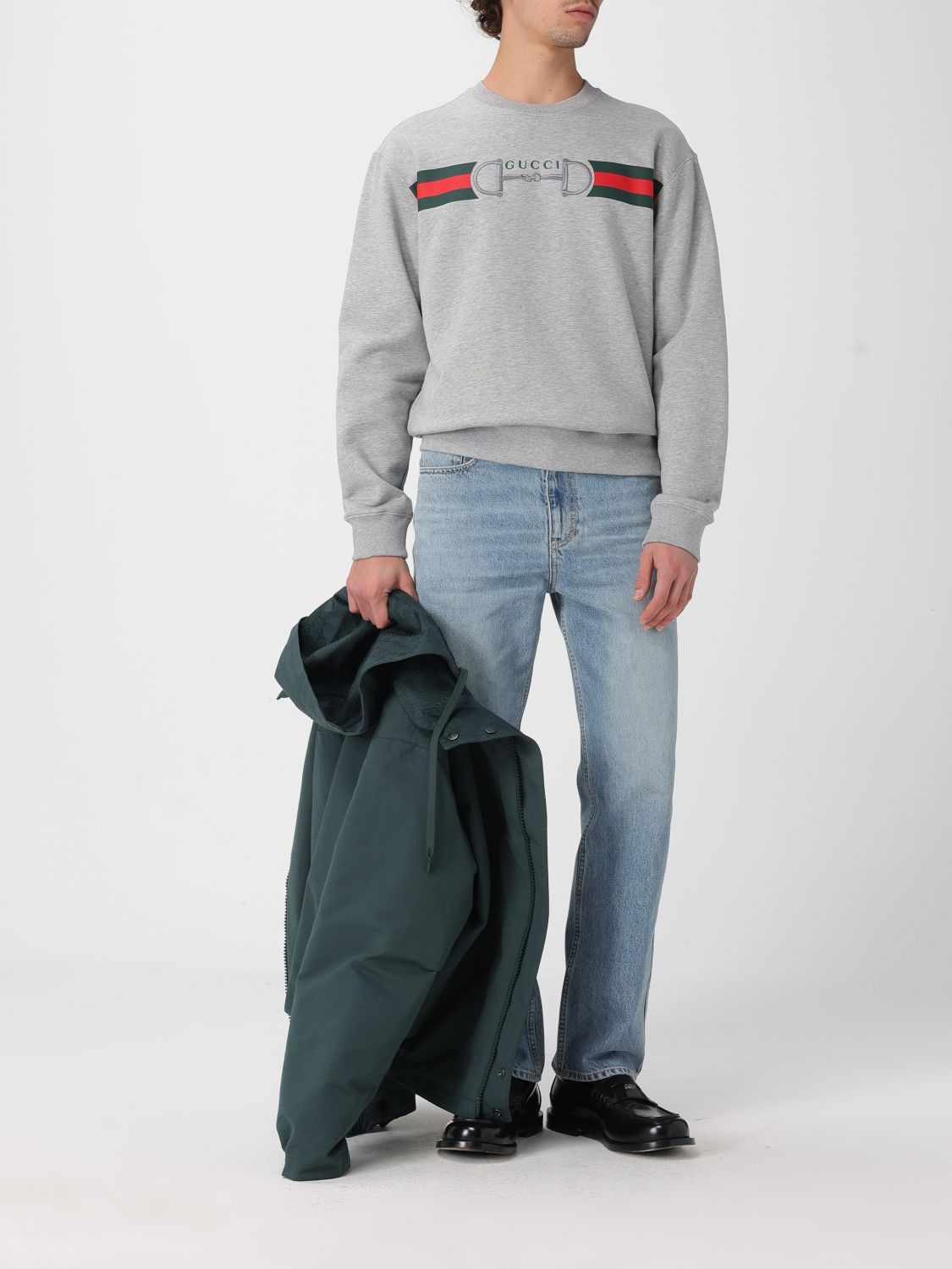 Gucci Gucci Jacket Men Petroleum Blue Size US L / EU 52-54 / 3 - 2 Thumbnail