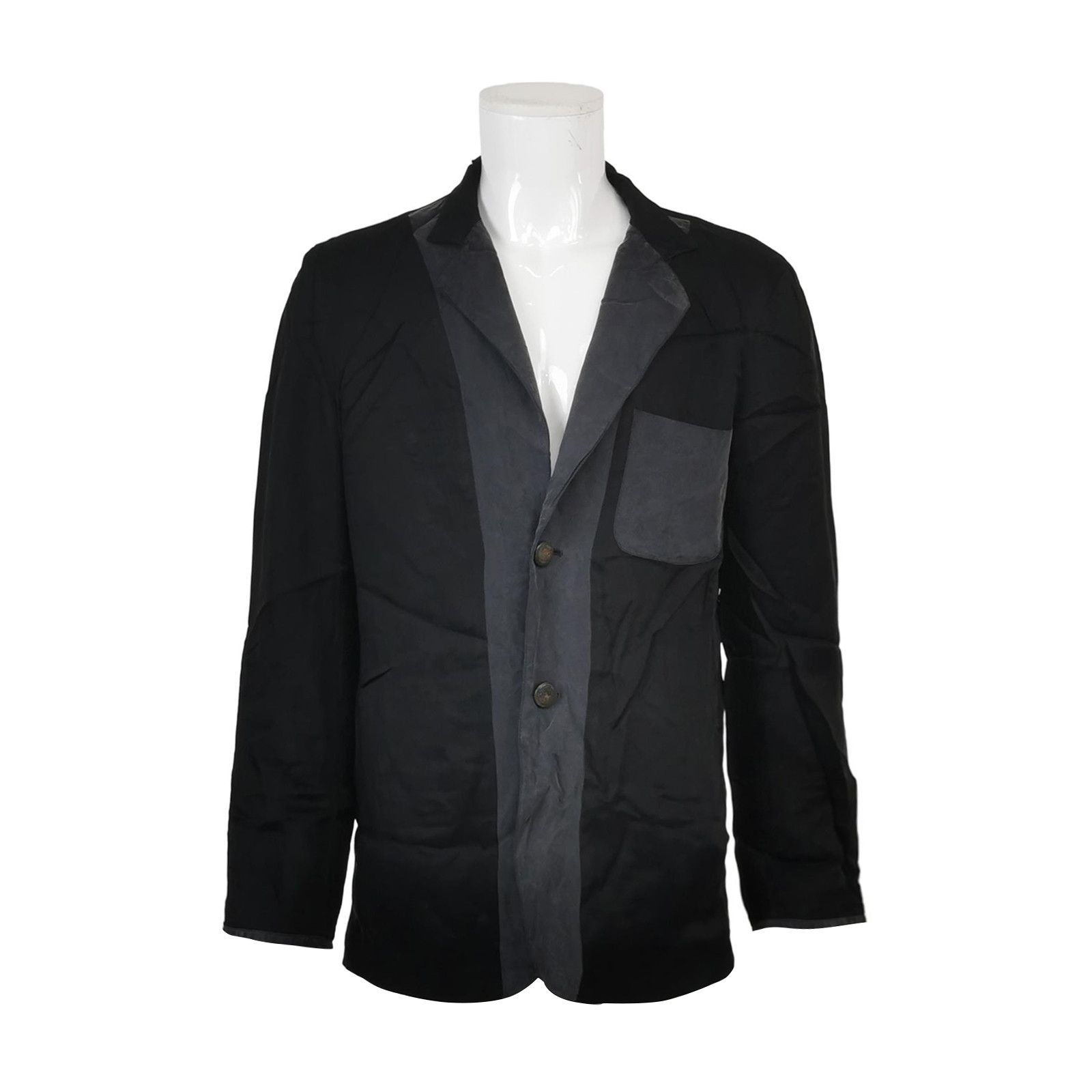 Giorgio Armani Giorgio Armani Two-Tone Rayon Blazer 40R Size 40R - 2 Thumbnail