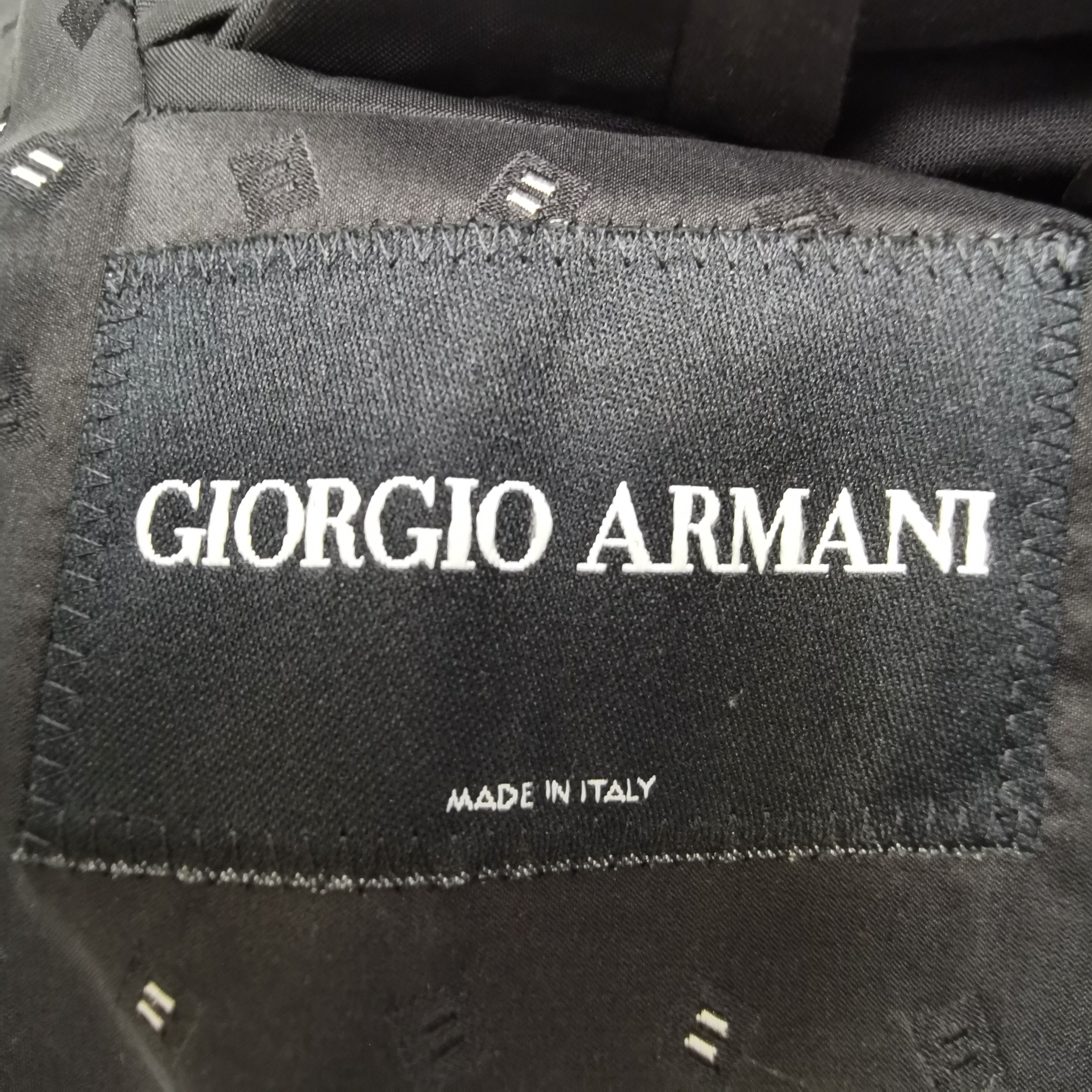 Giorgio Armani Giorgio Armani Geometric Silk Blazer 42R Size 42R - 6 Thumbnail
