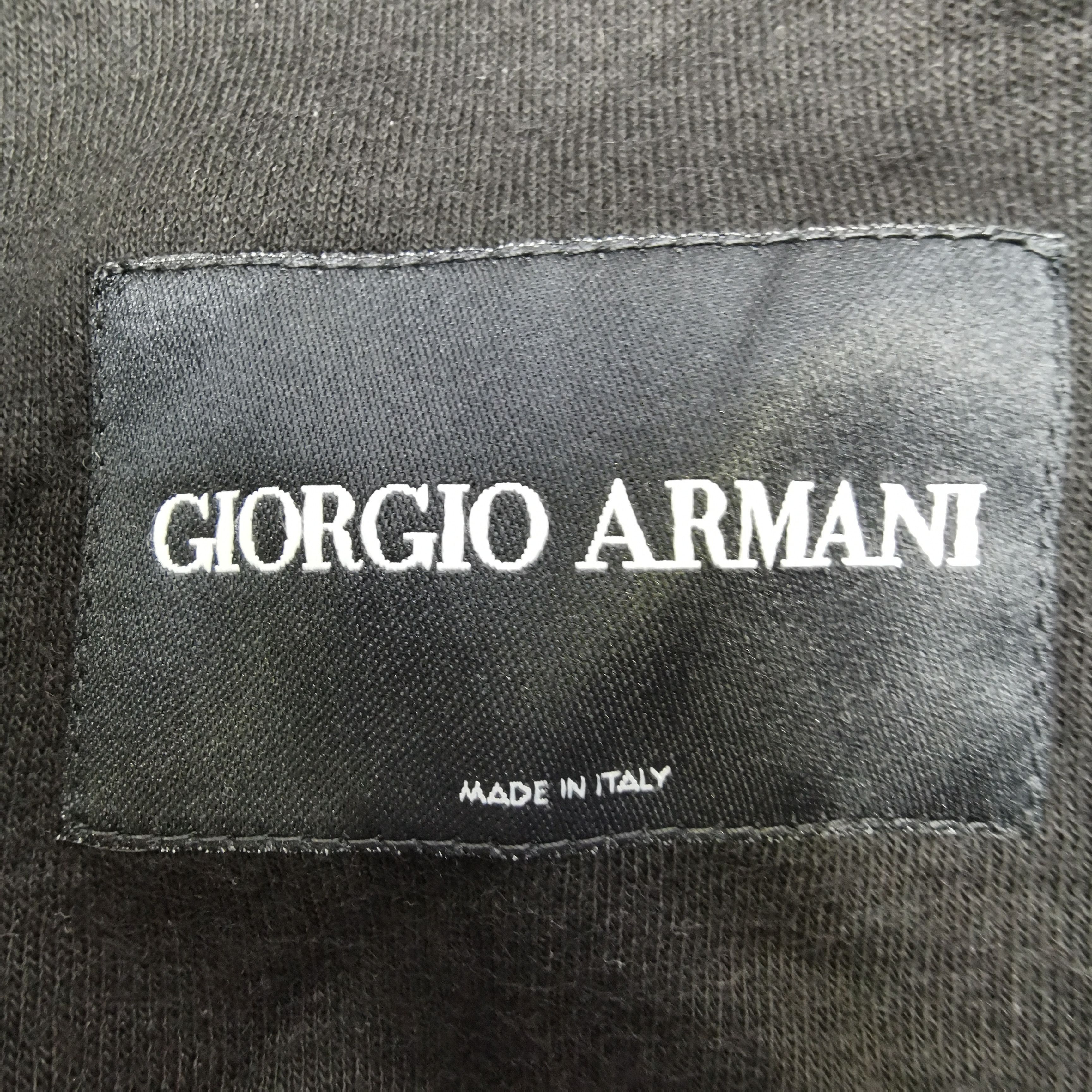 Giorgio Armani Giorgio Armani Pinstripe Double Breasted Blazer 42R Size 42R - 6 Thumbnail