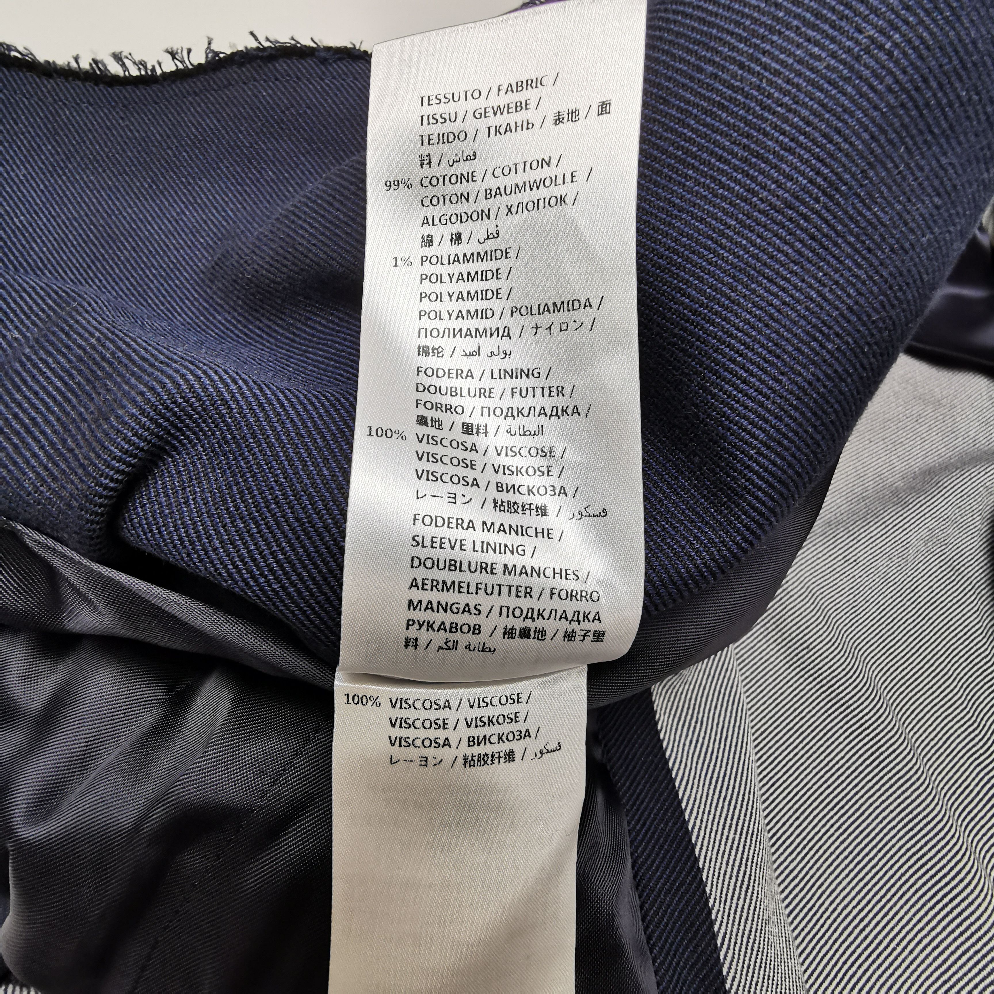 Alexander McQueen Alexander McQueen Raw Edge Double Breasted Blazer 40R Size 40R - 10 Thumbnail