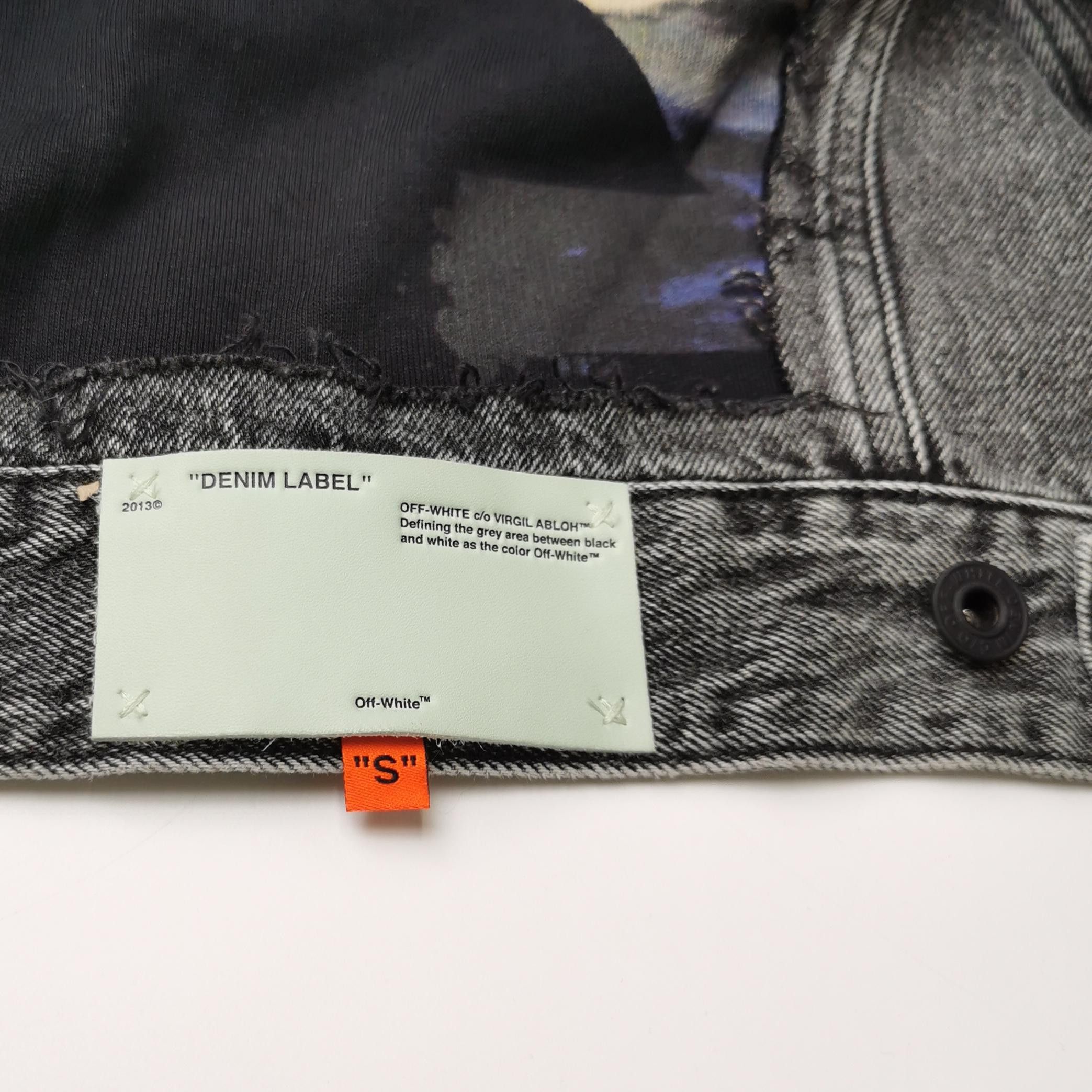 Off-White Off-White Graphic Arrow Denim Jacket L Size US L / EU 52-54 / 3 - 4 Thumbnail