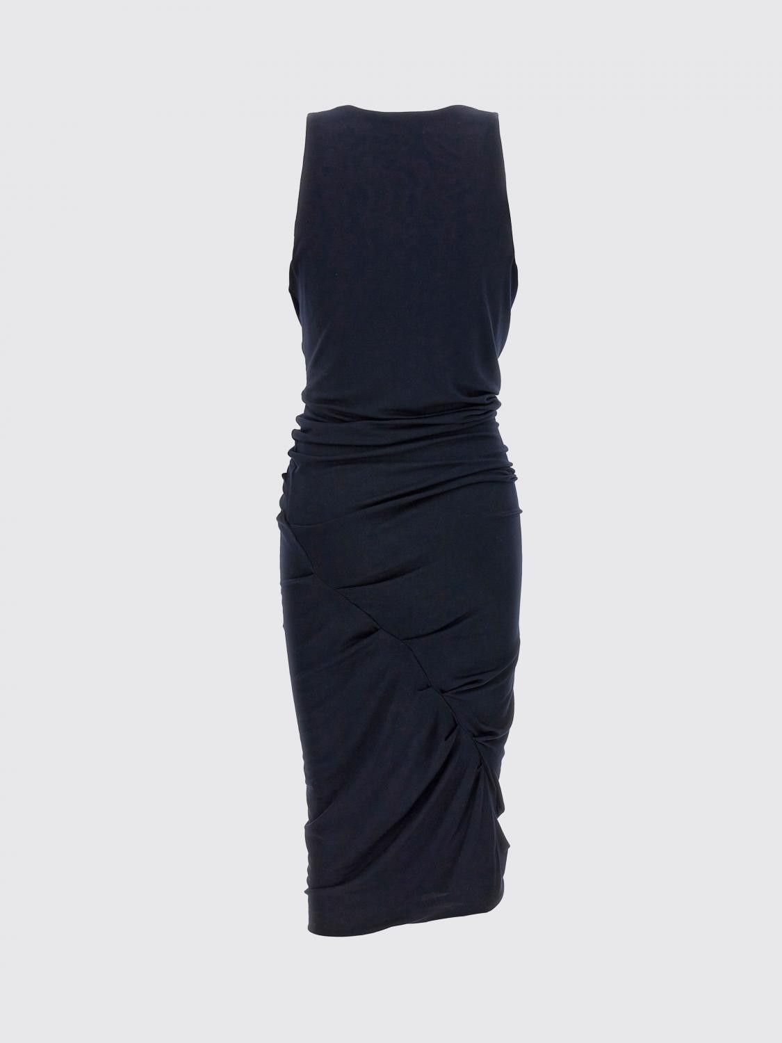 Saint Laurent Paris Saint Laurent Dress Woman Blue Size XS / US 0-2 / IT 36-38 - 2 Thumbnail