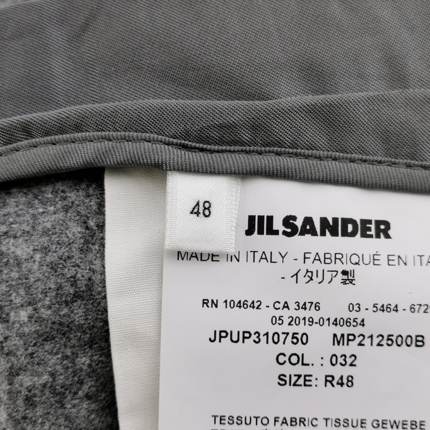Jil Sander Jil Sander Gray Wool Blend Trousers Size 48 Size US 32 / EU 48 - 5 Thumbnail