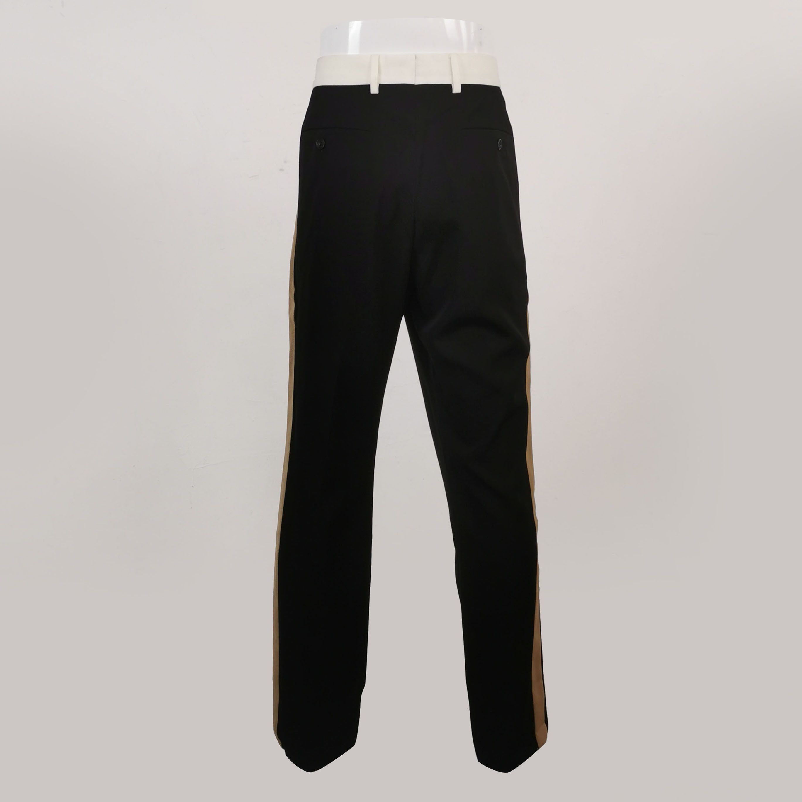 Burberry Burberry Colorblock Virgin Wool Pants Size 52 Size US 36 / EU 52 - 3 Thumbnail