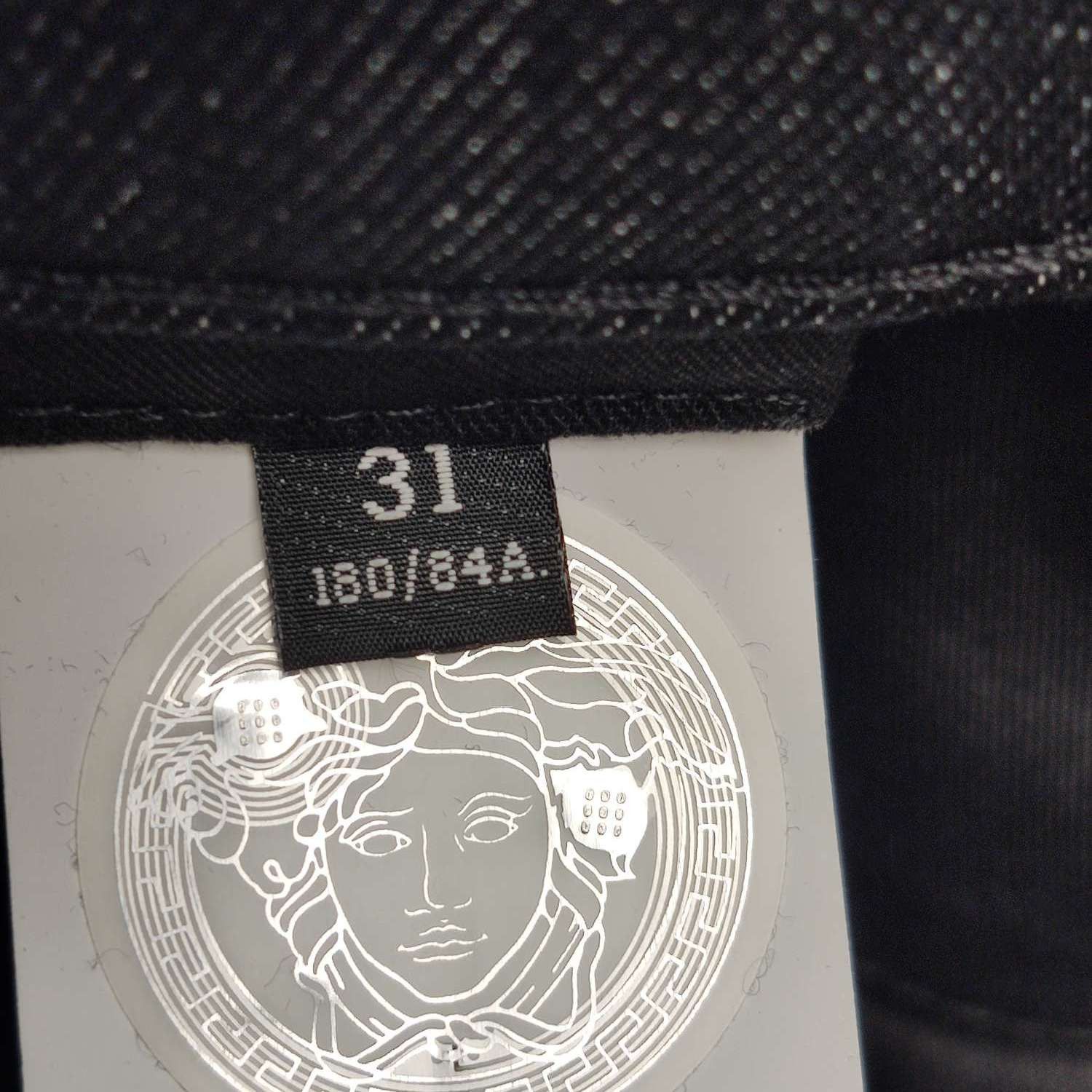 Versace Versace All-over Logo Jacquard Denim Jeans 31 Size US 31 - 7 Thumbnail