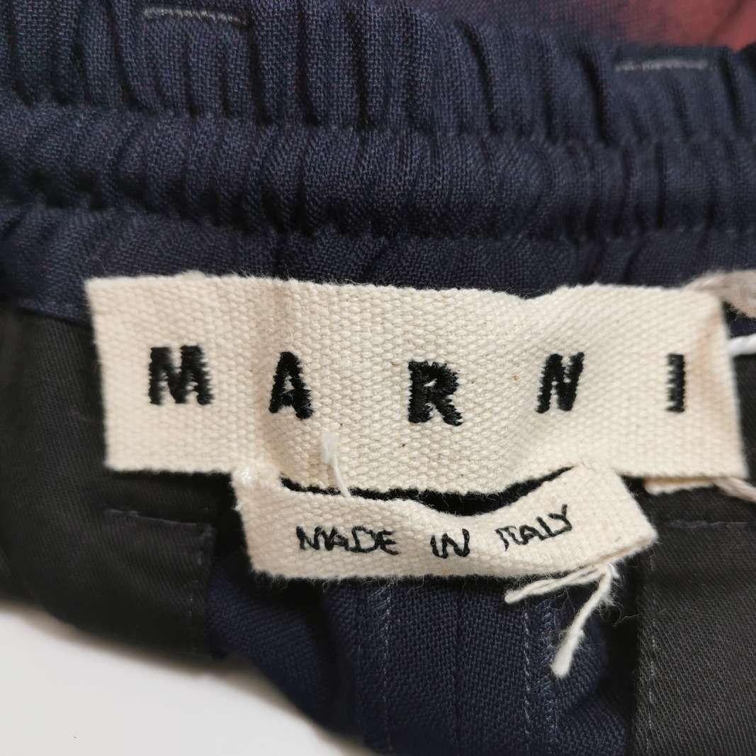 Marni Marni Wool Grid Print Trousers Size 46 Size US 30 / EU 46 - 5 Thumbnail