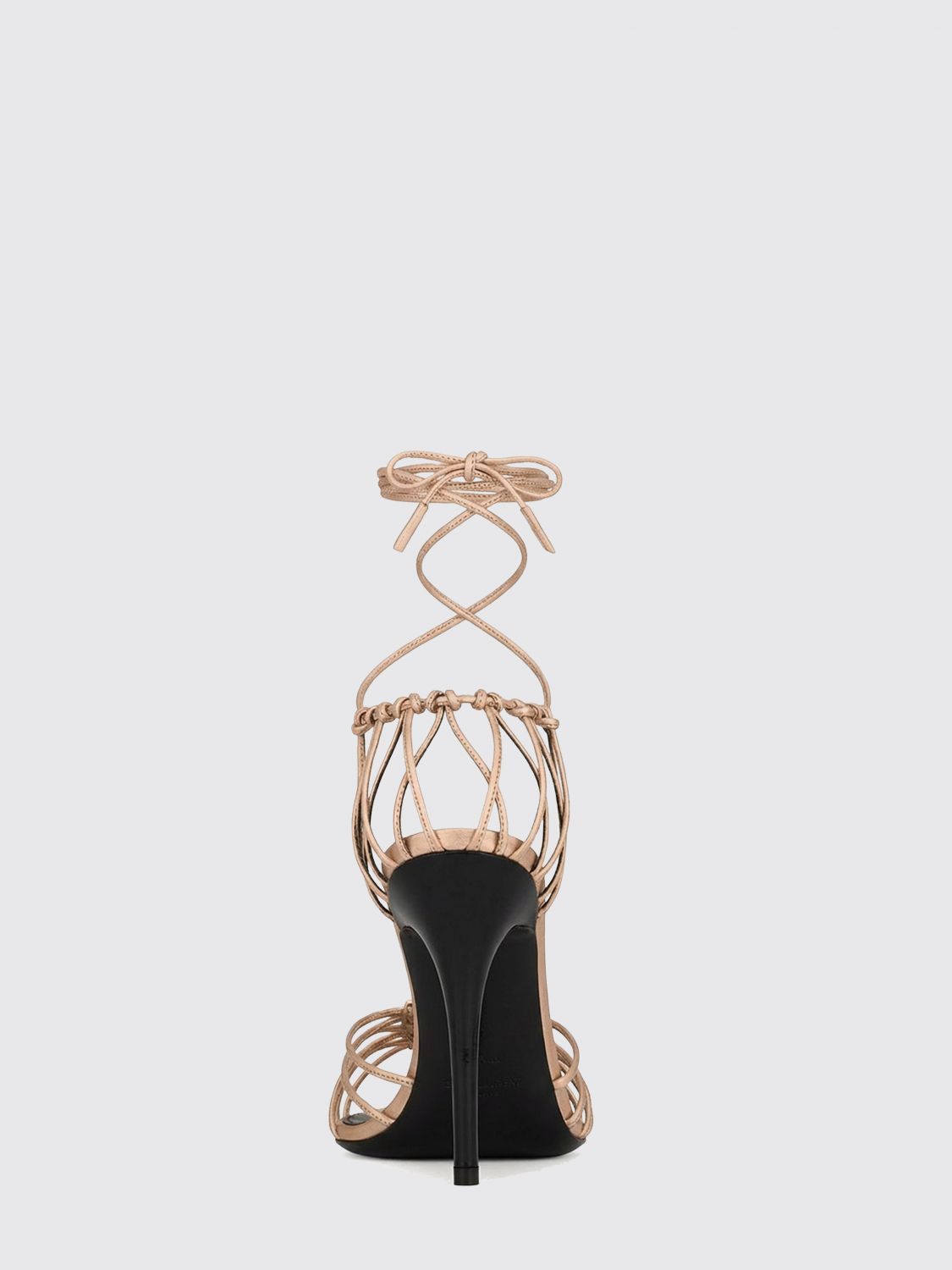 Saint Laurent Paris Saint Laurent Heeled Sandal Woman Pink Size US 9.5 / IT 39.5 - 3 Thumbnail