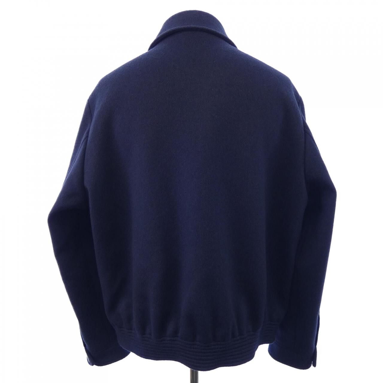 Louis Vuitton Louis Vuitton Louis Vuitton Archive Pocket Cashmere Blend Jacket Textile Outerwear HIB01ENQY DUTY FREE for USA Size ONE SIZE - 2 Thumbnail