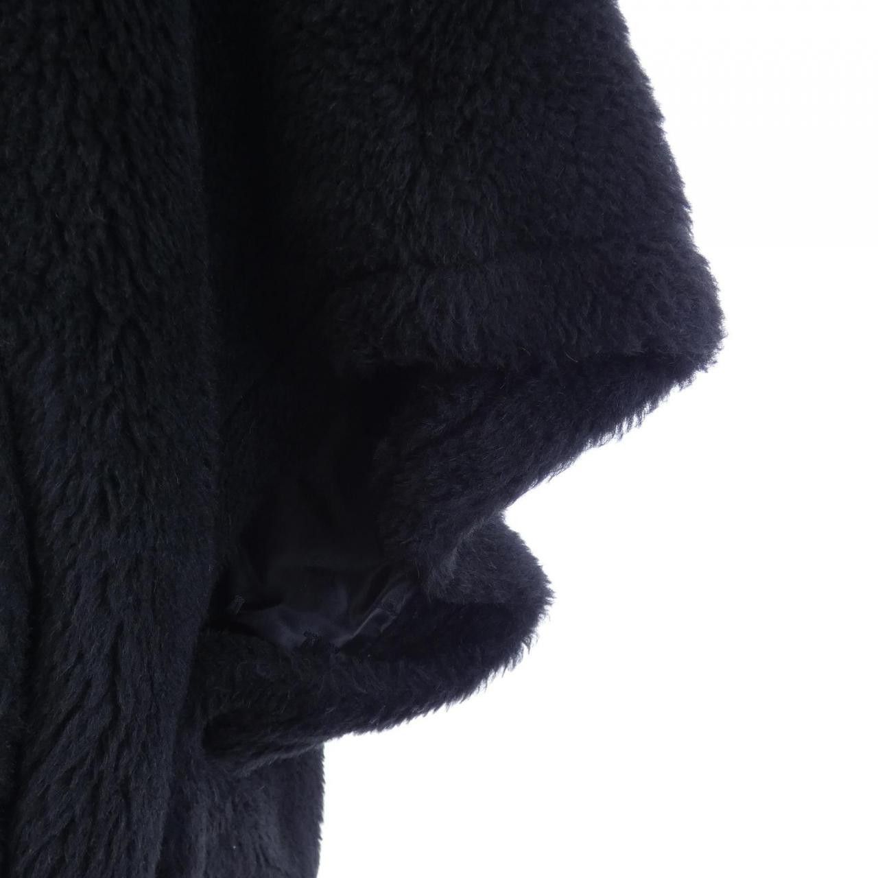 Max Mara Max Mara Max Mara TEBE1 Teddy Bear alpaca wool silk cape Textile Outerwear TEBE1 DUTY FREE for USA Size ONE SIZE - 6 Thumbnail