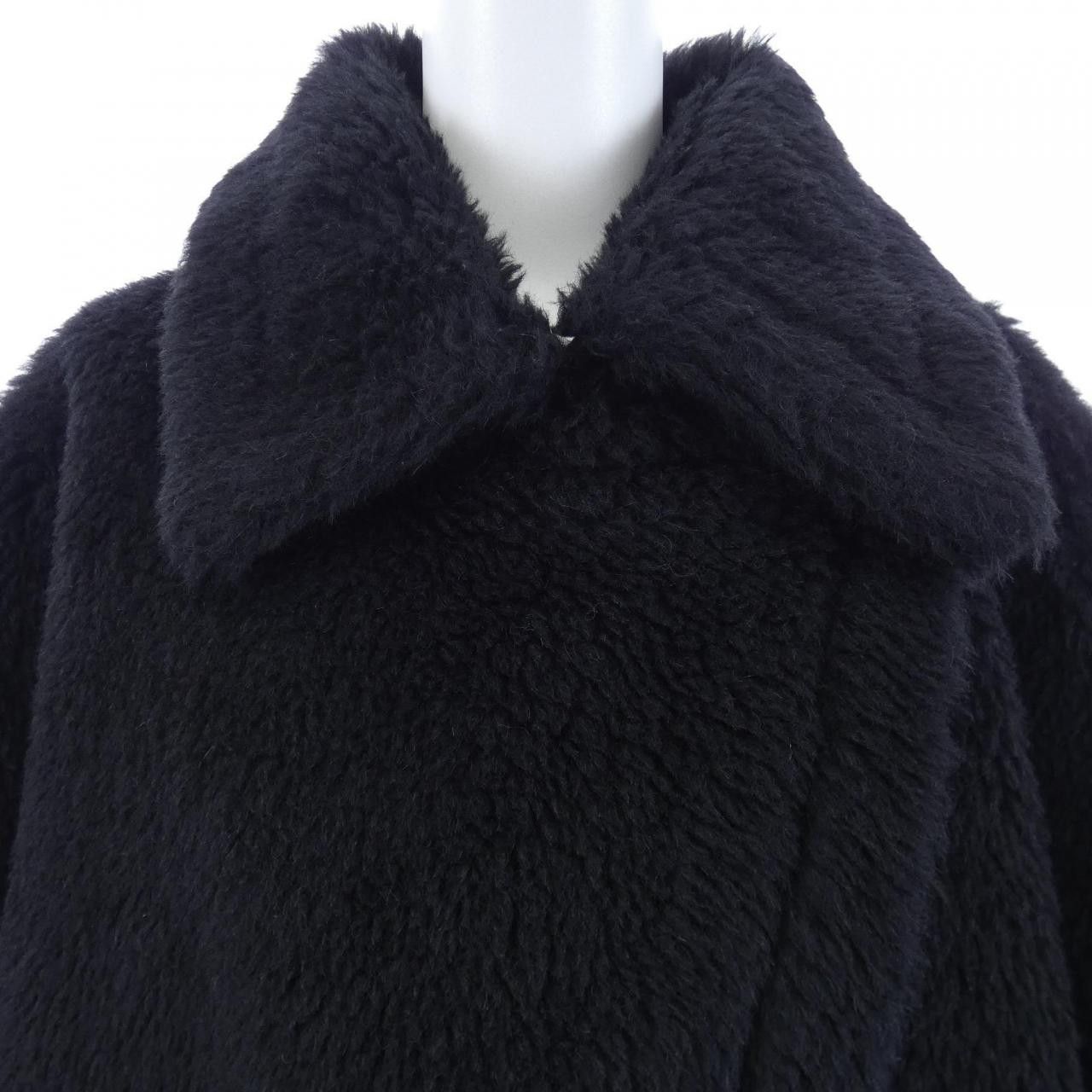 Max Mara Max Mara Max Mara TEBE1 Teddy Bear alpaca wool silk cape Textile Outerwear TEBE1 DUTY FREE for USA Size ONE SIZE - 5 Thumbnail