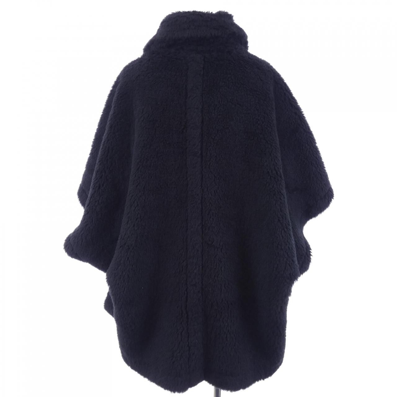 Max Mara Max Mara Max Mara TEBE1 Teddy Bear alpaca wool silk cape Textile Outerwear TEBE1 DUTY FREE for USA Size ONE SIZE - 2 Thumbnail
