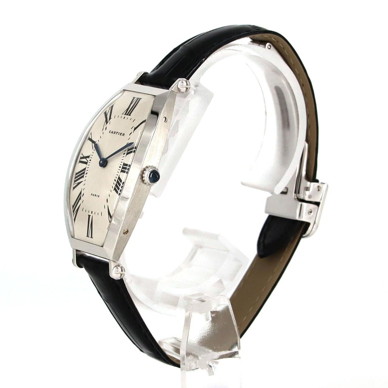 Cartier Cartier Cartier Tonneau Platinum Manual Winding Precious Metal Other W1509551 DUTY FREE for USA Size ONE SIZE - 2 Thumbnail