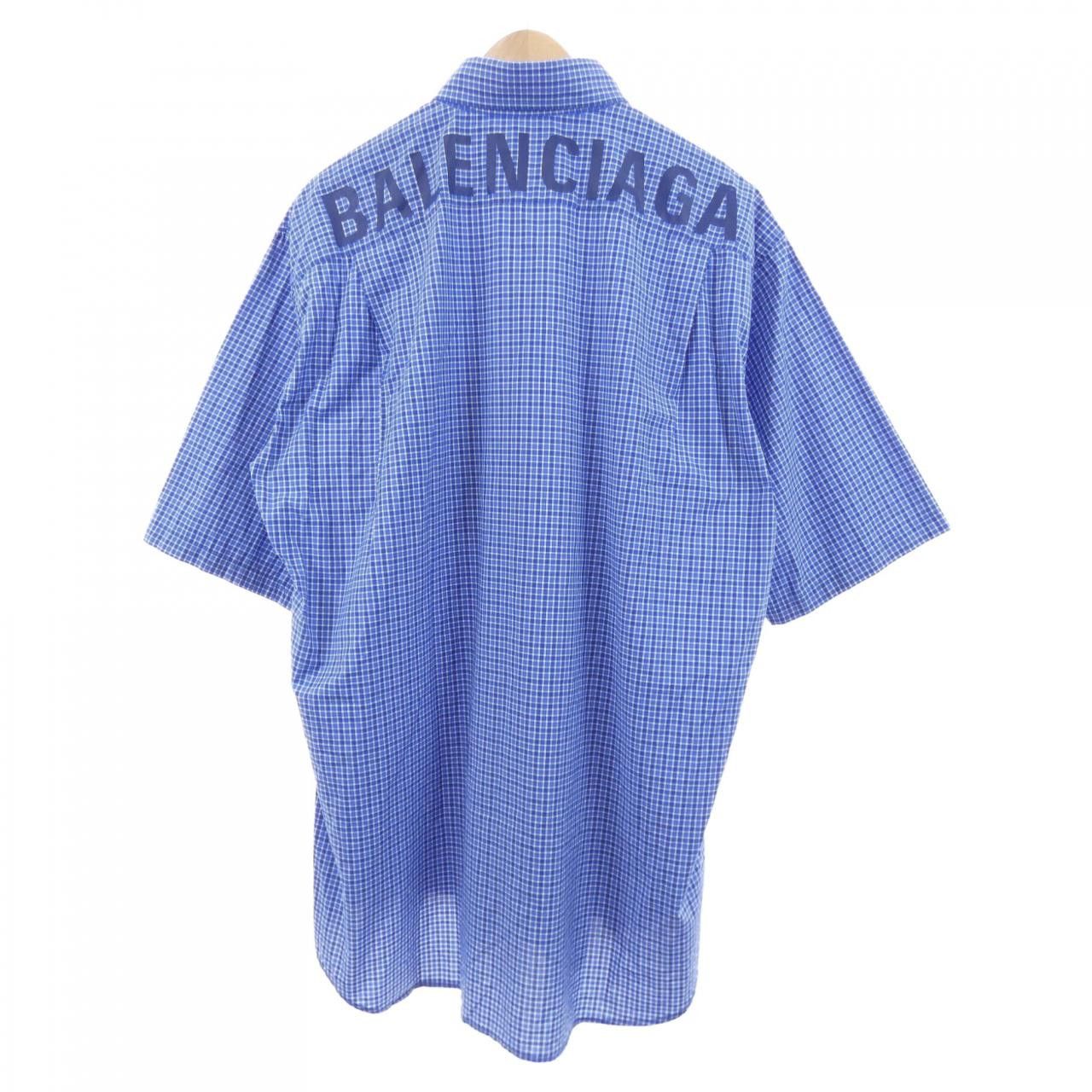 Balenciaga Balenciaga Balenciaga Cotton Short Sleeve Shirt Textile Tops 556913TDM13 DUTY FREE for USA Size ONE SIZE - 2 Thumbnail