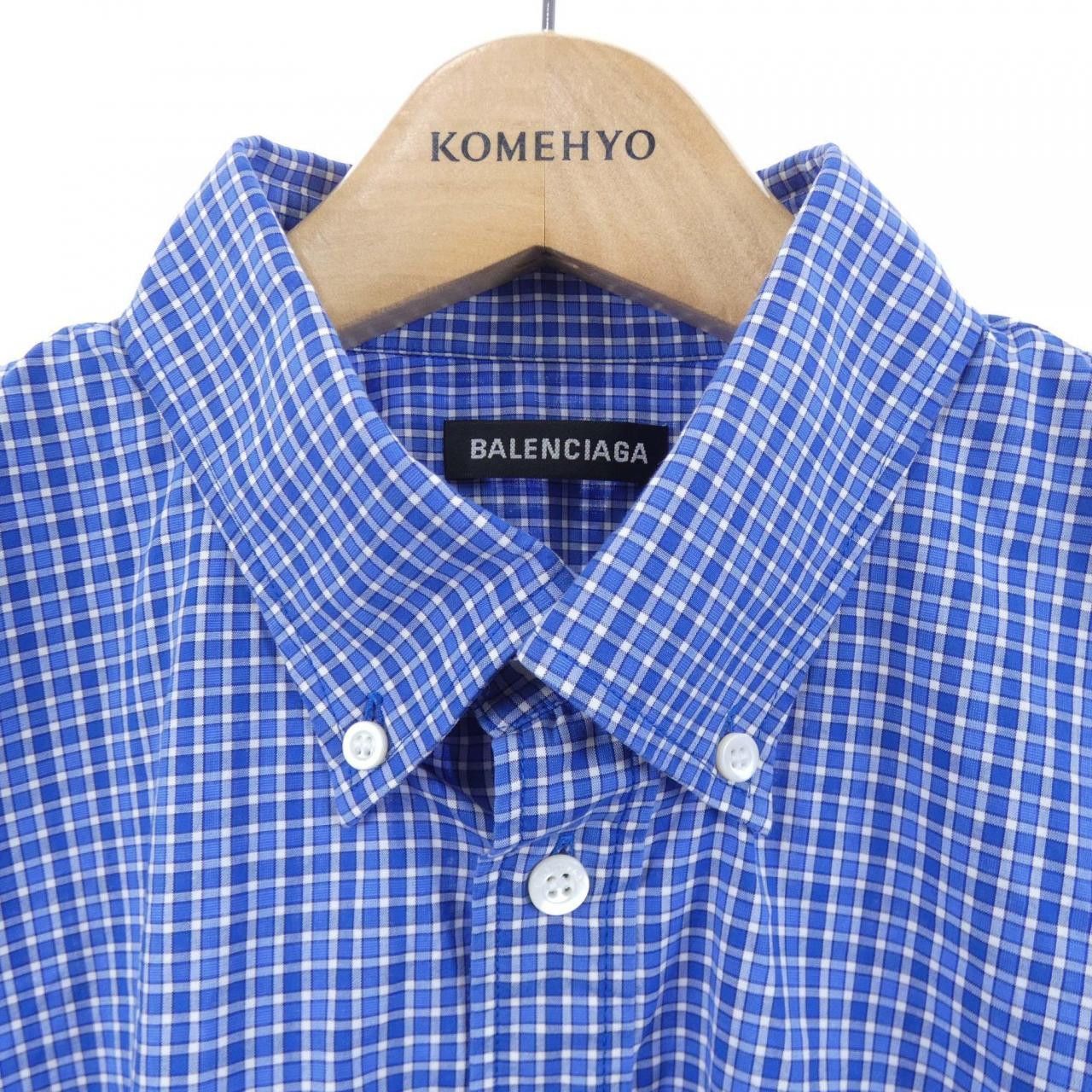 Balenciaga Balenciaga Balenciaga Cotton Short Sleeve Shirt Textile Tops 556913TDM13 DUTY FREE for USA Size ONE SIZE - 5 Thumbnail