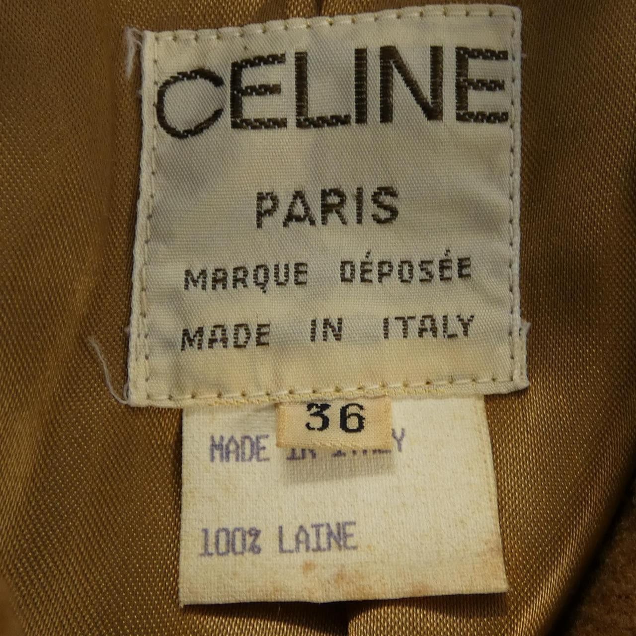 Celine Celine CELINE Wool Coat Others Outerwear DUTY FREE for USA Size ONE SIZE - 3 Thumbnail