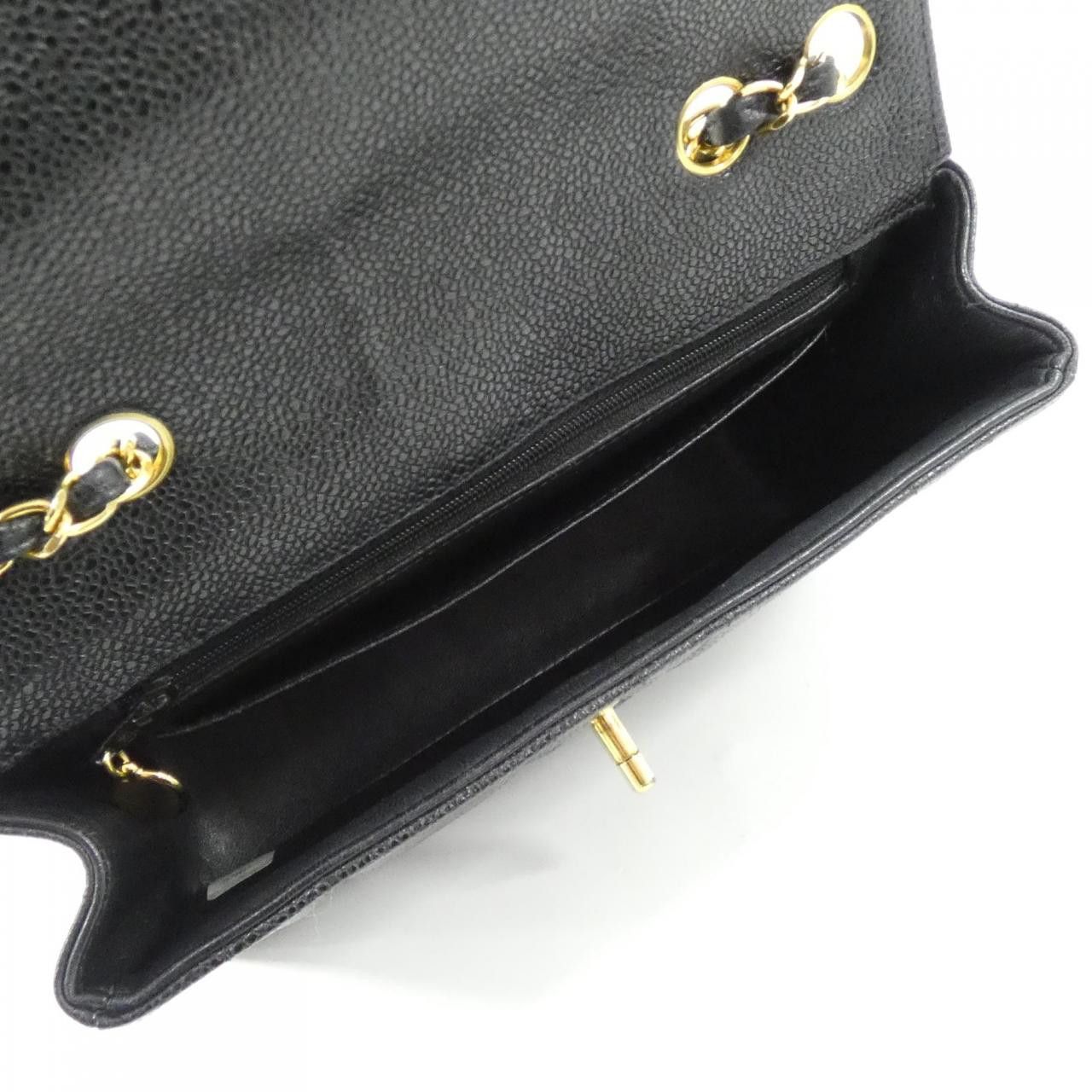 Chanel Chanel Chanel Grained Calfskin Shoulder Bag Leather Shoulder Bag DUTY FREE for USA Size ONE SIZE - 6 Thumbnail
