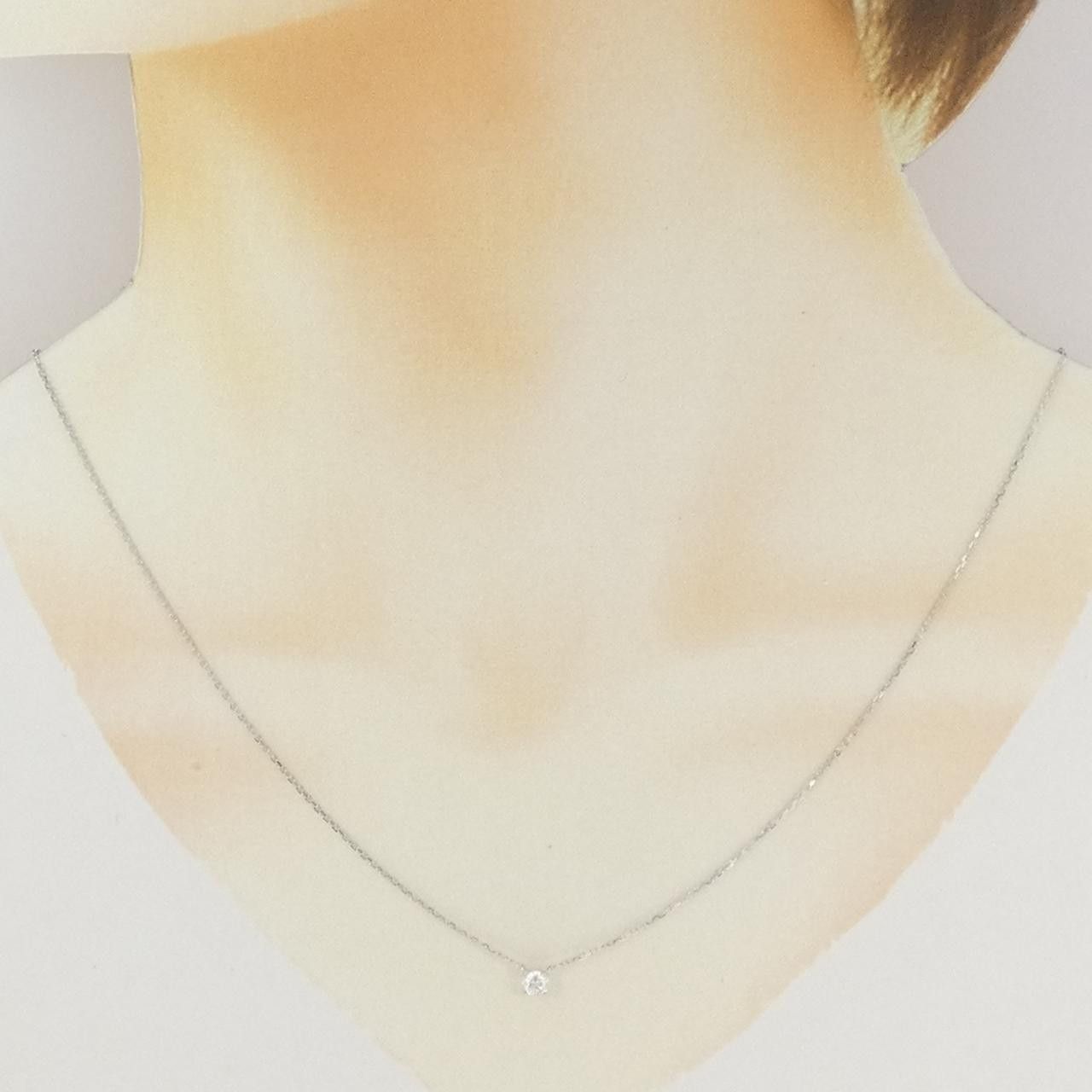 Cartier Cartier Cartier 1895 750 White Gold Diamond Necklace Precious Metal Necklace DUTY FREE for USA Size ONE SIZE - 6 Thumbnail