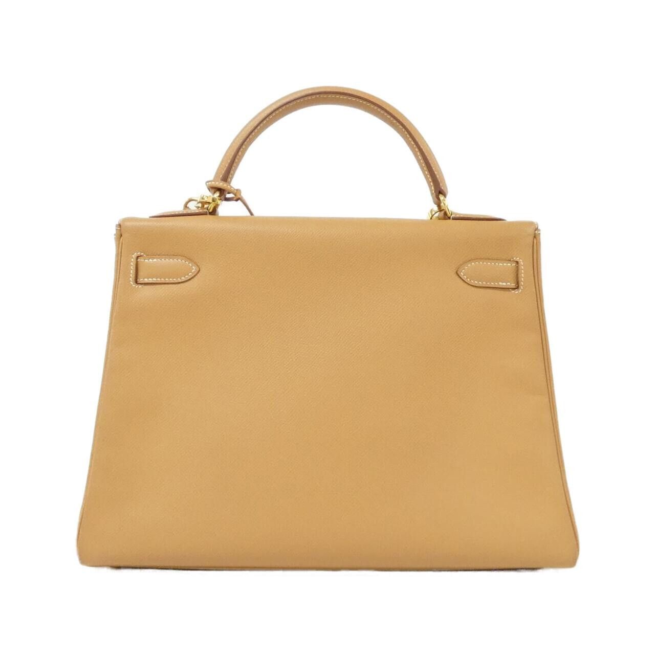 Hermes Hermes Hermes Kelly32 Cuir De Vache Liegee Leather Handbag A DUTY FREE for USA Size ONE SIZE - 2 Thumbnail