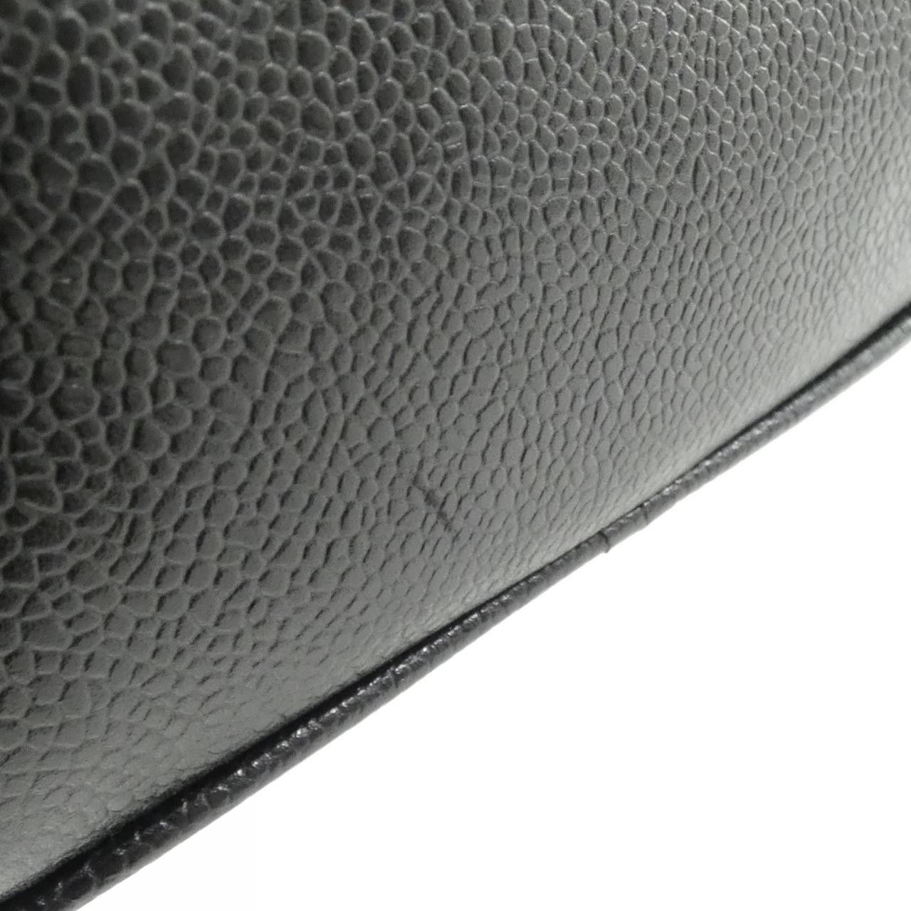 Chanel Chanel Chanel Grained Caviar Leather Shoulder Bag Leather Handbag DUTY FREE for USA Size ONE SIZE - 6 Thumbnail