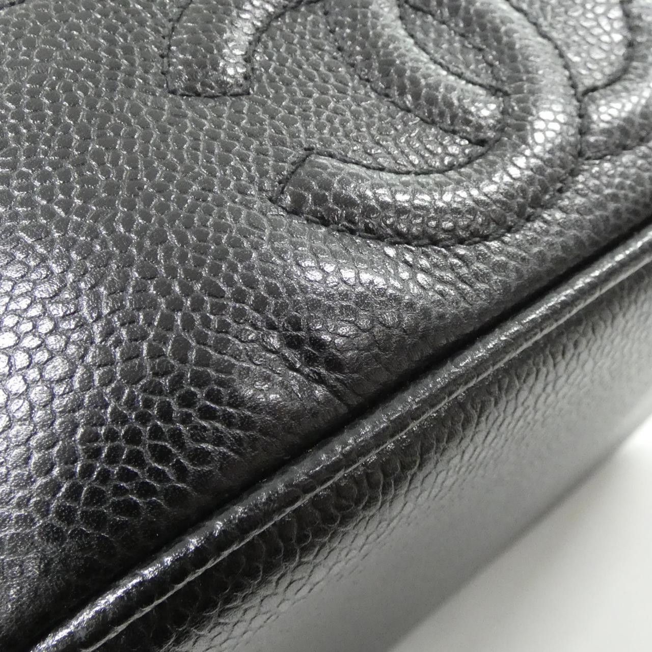 Chanel Chanel Chanel Grained Caviar Leather Shoulder Bag Leather Handbag DUTY FREE for USA Size ONE SIZE - 4 Thumbnail