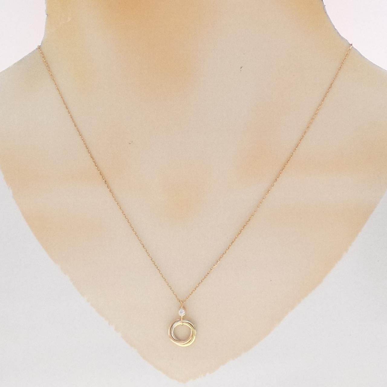 Cartier Cartier Cartier Trinity Au750 Necklace Precious Metal Necklace DUTY FREE for USA Size ONE SIZE - 6 Thumbnail