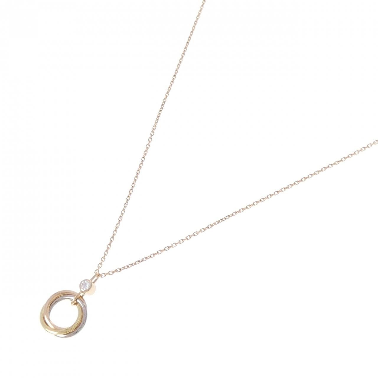 Cartier Cartier Cartier Trinity Au750 Necklace Precious Metal Necklace DUTY FREE for USA Size ONE SIZE - 2 Thumbnail
