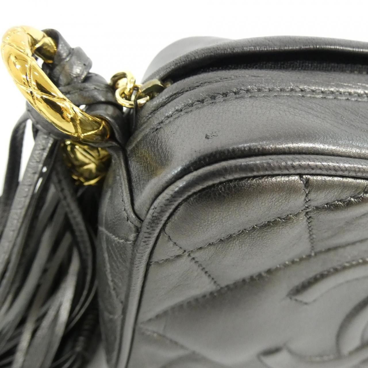 Chanel Chanel Chanel Metallic Lamb Shoulder Bag Leather Shoulder Bag DUTY FREE for USA Size ONE SIZE - 4 Thumbnail