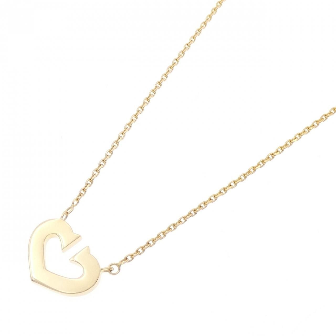 Cartier Cartier Cartier C Heart 750 Yellow Gold Necklace Precious Metal Necklace B7008000 DUTY FREE for USA Size ONE SIZE - 2 Thumbnail
