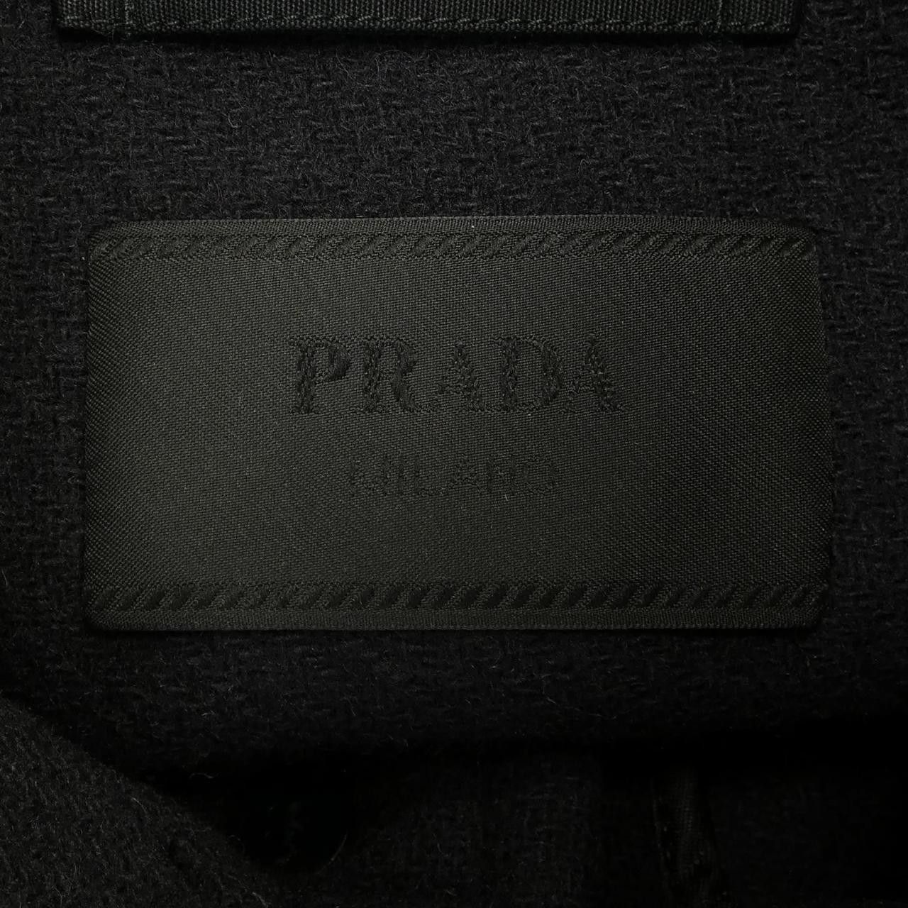 Prada Prada Prada Wool Coat Textile Outerwear SGC374S232 DUTY FREE for USA Size ONE SIZE - 4 Thumbnail