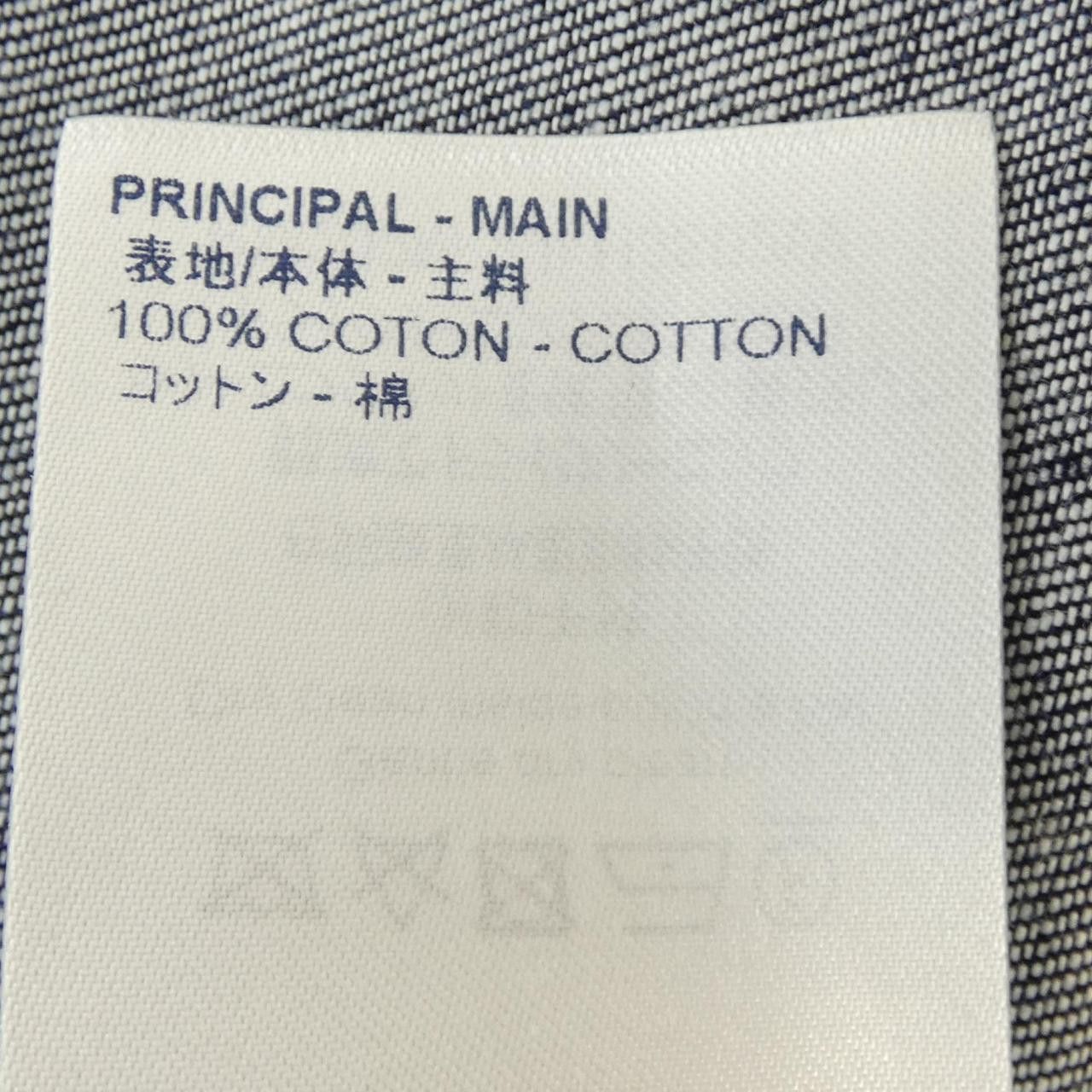 Louis Vuitton Louis Vuitton Louis Vuitton Monogram Wave Giant Damier NIGO Shirt Textile Dress Shirt HJS02WVJI DUTY FREE for USA Size ONE SIZE - 3 Thumbnail