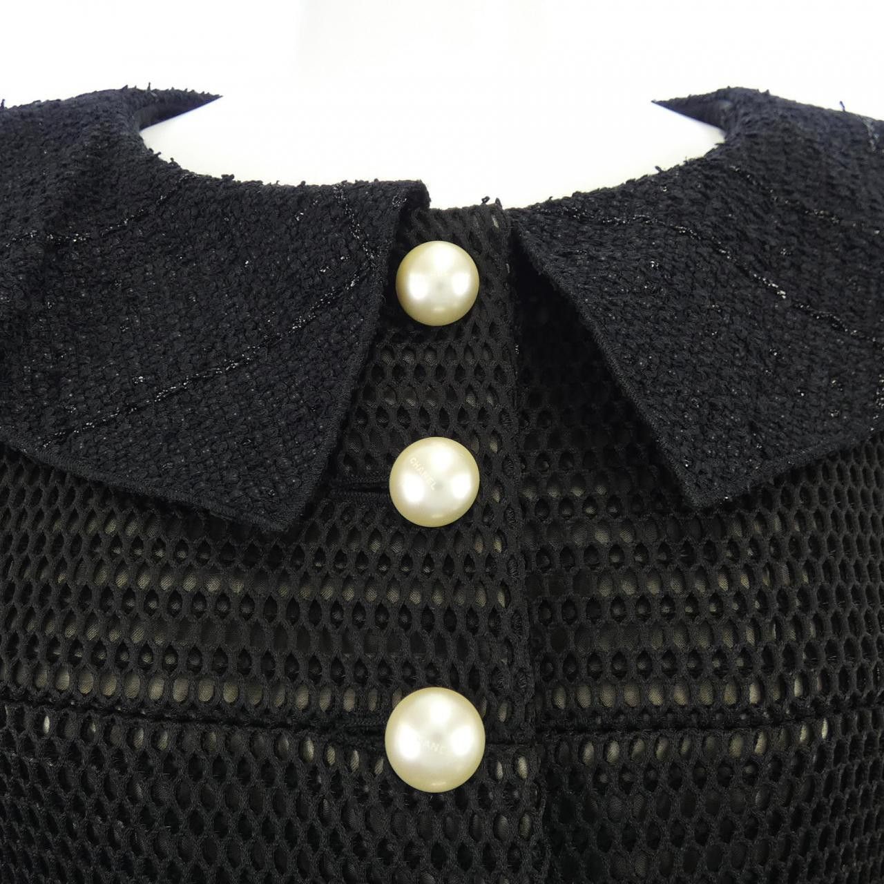 Chanel Chanel Chanel Jacket Textile Outerwear P45896W05279 DUTY FREE for USA Size ONE SIZE - 5 Thumbnail