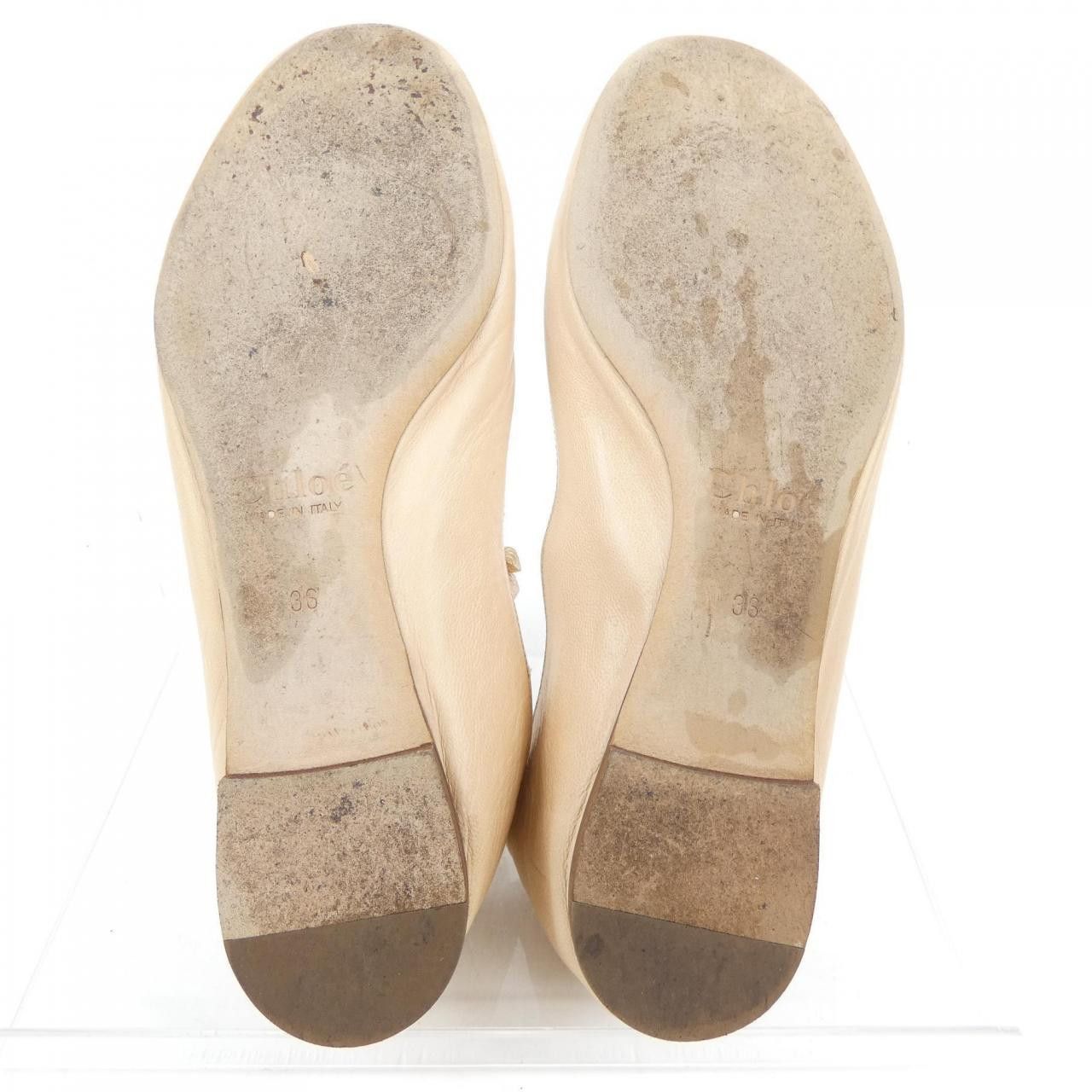 Chloe Chloe Chloe Flat Shoes Leather Shoes DUTY FREE for USA Size ONE SIZE - 4 Thumbnail