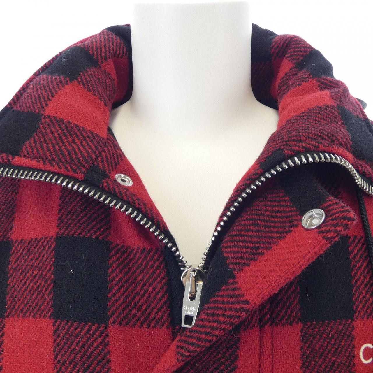 Celine Celine CELINE Wool Blend Jacket Textile Outerwear 2W404018F DUTY FREE for USA Size ONE SIZE - 5 Thumbnail