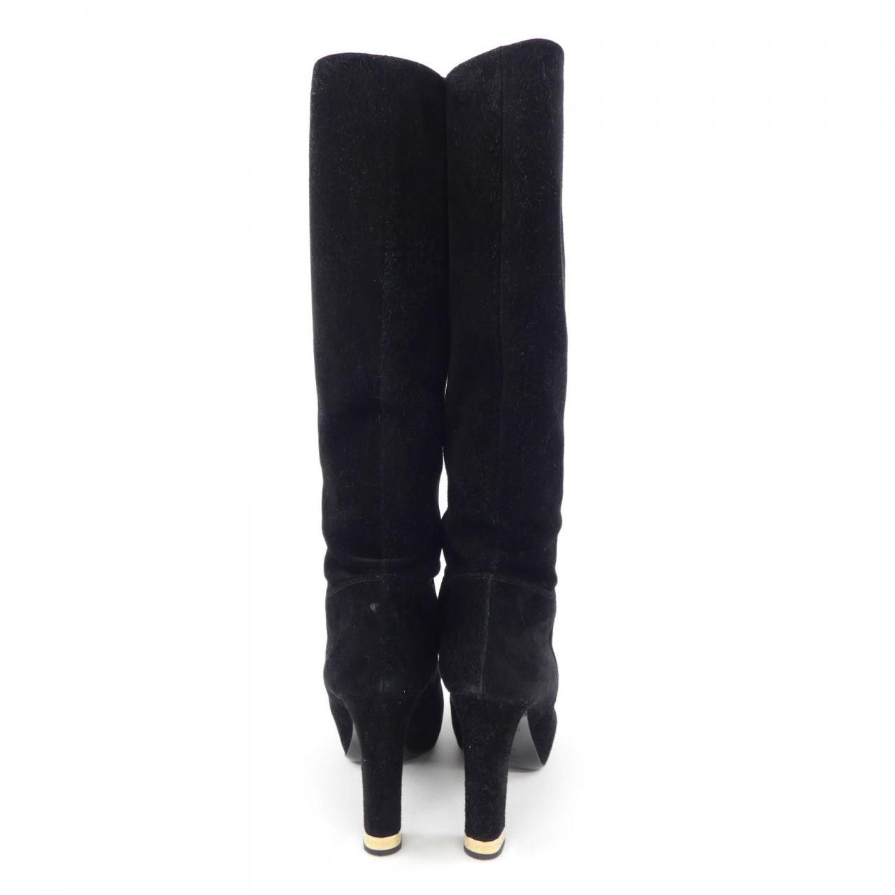 Louis Vuitton Louis Vuitton Louis Vuitton Long Boots Leather Shoes DUTY FREE for USA Size ONE SIZE - 5 Thumbnail