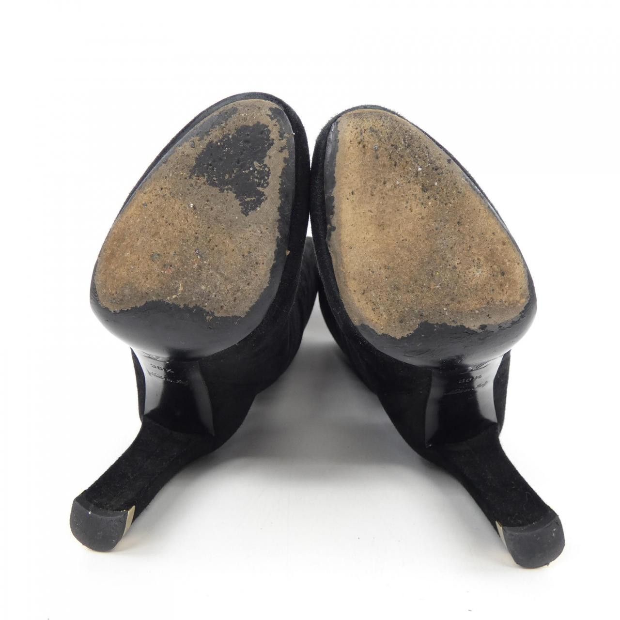 Louis Vuitton Louis Vuitton Louis Vuitton Long Boots Leather Shoes DUTY FREE for USA Size ONE SIZE - 4 Thumbnail