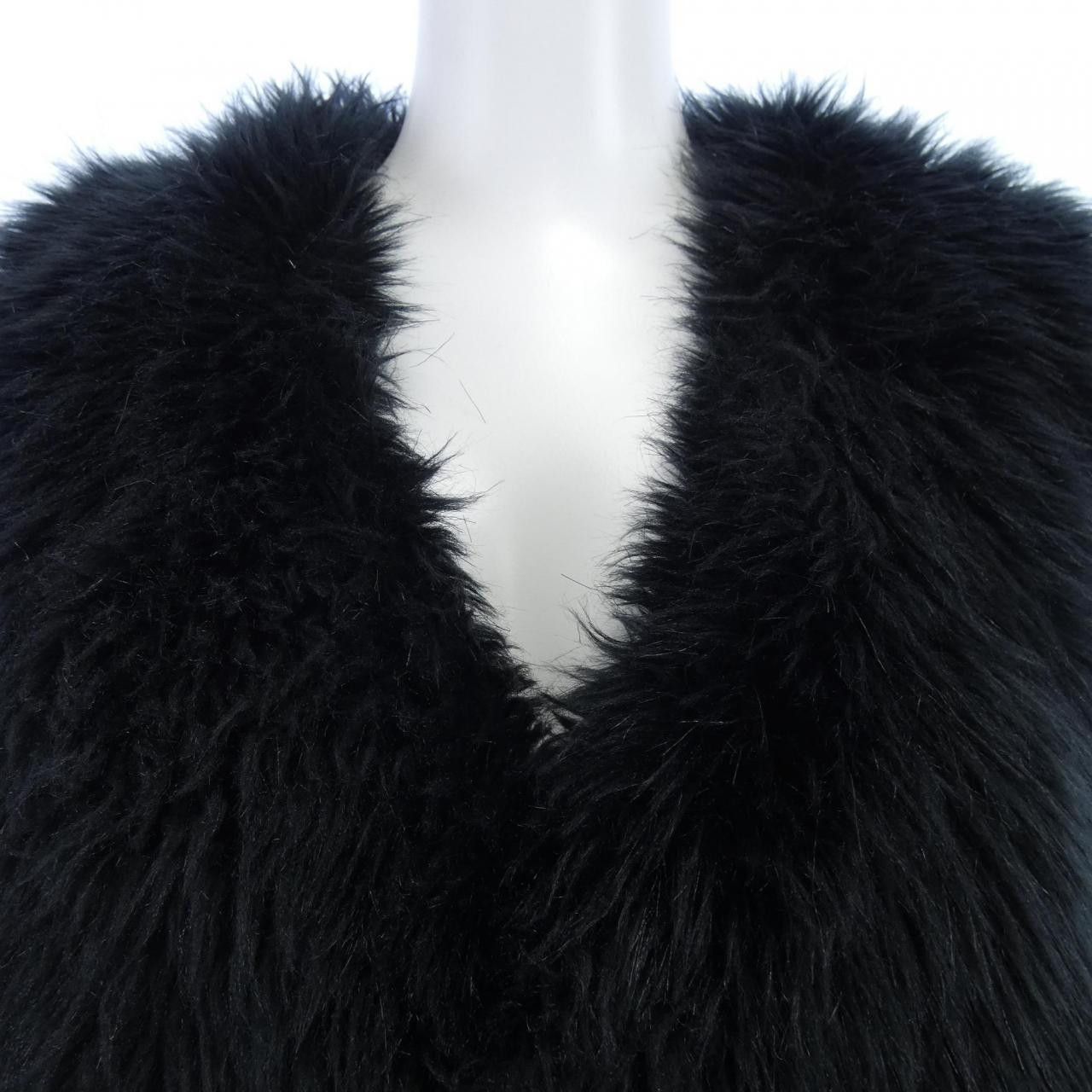 Comme des Garcons Comme des Garçons BLACK COMME des GARCONS Long Vest Textile Tops 1L-C0006 DUTY FREE for USA Size ONE SIZE - 4 Thumbnail
