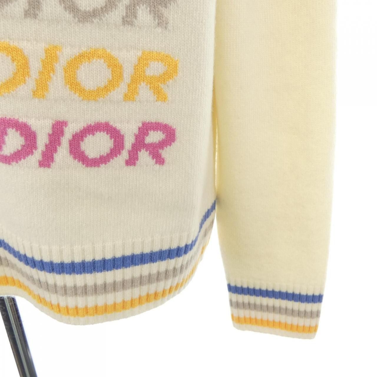 Dior Dior Dior Cashmere Blend Knit Textile Tops 413M649AT774 DUTY FREE for USA Size ONE SIZE - 6 Thumbnail