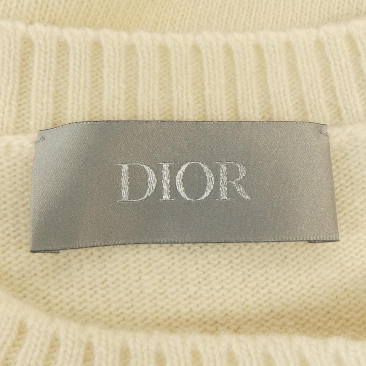 Dior Dior Dior Cashmere Blend Knit Textile Tops 413M649AT774 DUTY FREE for USA Size ONE SIZE - 4 Thumbnail